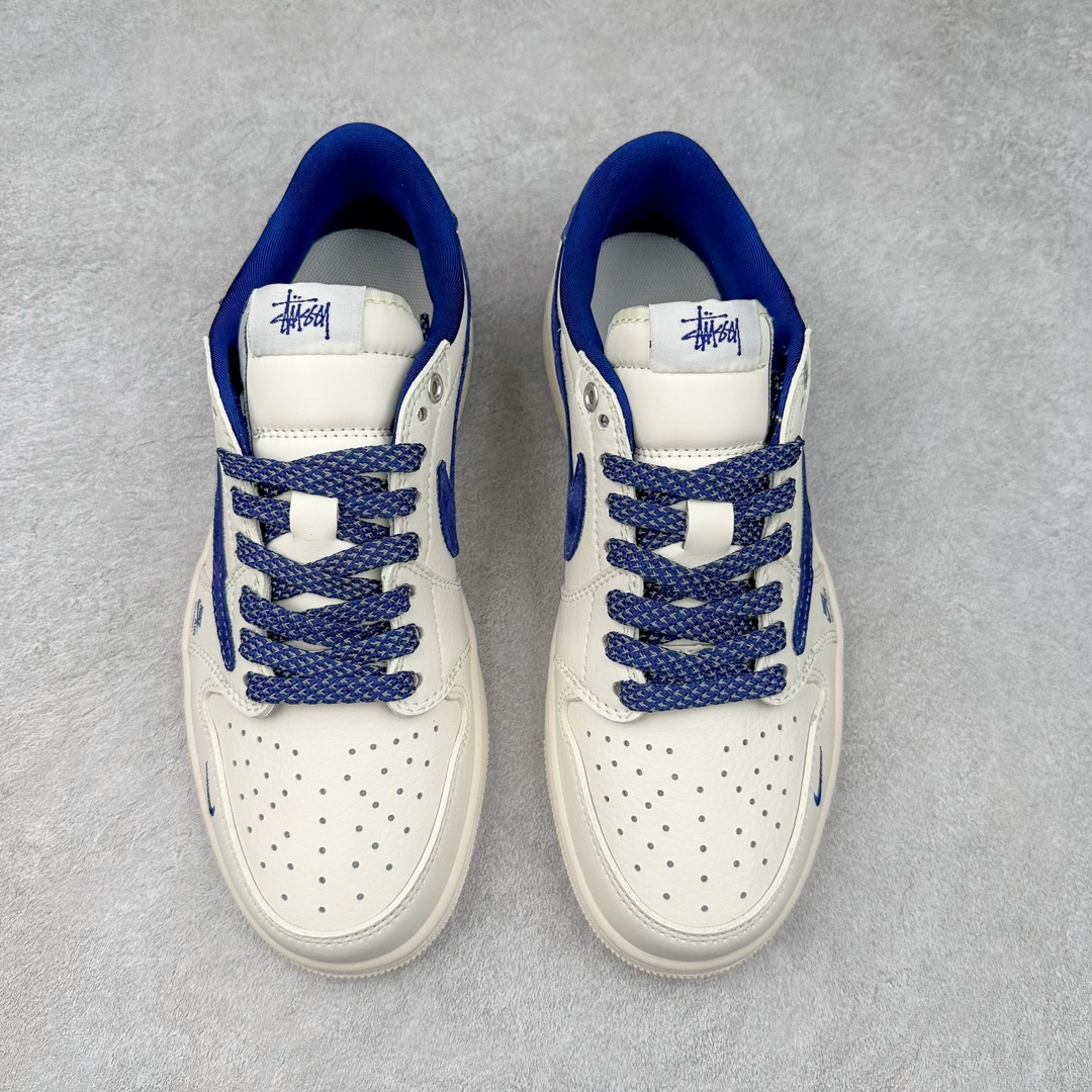 图片[2]-TS x Air Jordan AJ1 Low 倒钩低帮联名定制配色 SJ2068-127 原厂内置气垫魔块 A模大底 头层小牛皮 鞋舌AJ原厂专用牛津布+AJ专用反口珍珠布+原厂无杂质高弹内里海棉+特殊封边弹力鞋带 尺码：36 36.5 37.5 38 38.5 39 40 40.5 41 42 42.5 43 44 44.5 45 46 47.5-选品中心