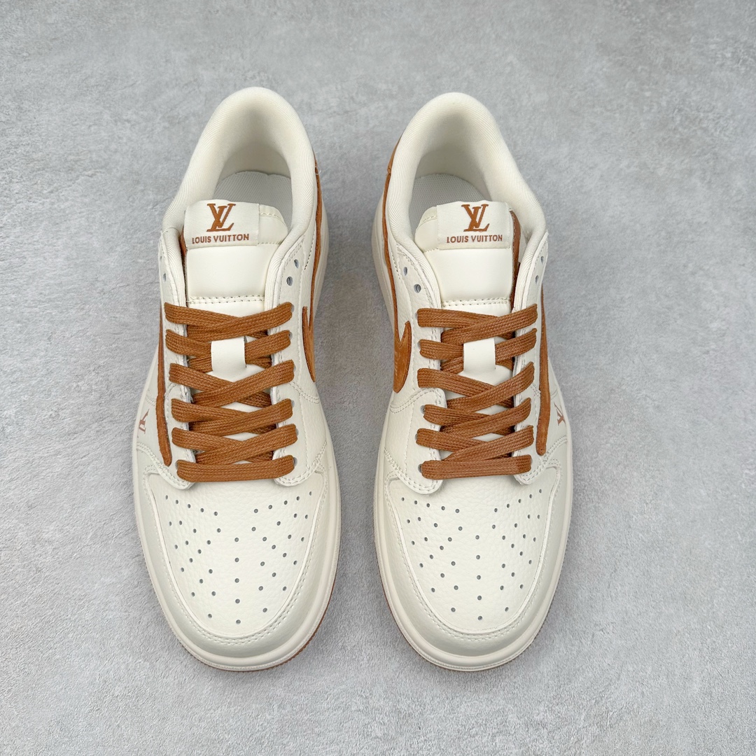 图片[2]-TS x Air Jordan AJ1 Low 倒钩低帮联名定制配色 LX1988-900 原厂内置气垫魔块 A模大底 头层小牛皮 鞋舌AJ原厂专用牛津布+AJ专用反口珍珠布+原厂无杂质高弹内里海棉+特殊封边弹力鞋带 尺码：36 36.5 37.5 38 38.5 39 40 40.5 41 42 42.5 43 44 44.5 45 46 47.5-选品中心