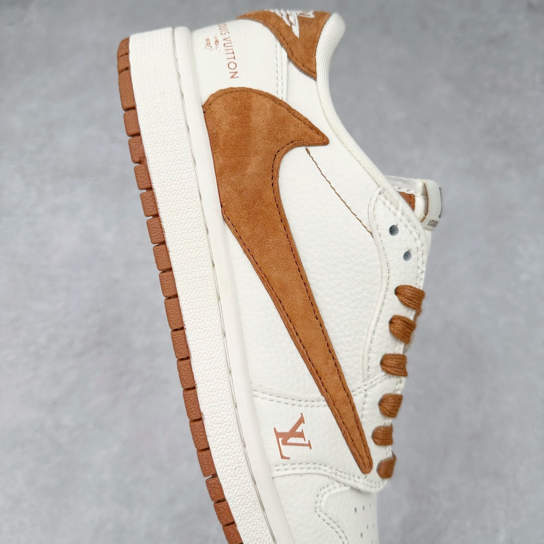 图片[6]-TS x Air Jordan AJ1 Low 倒钩低帮联名定制配色 LX1988-900 原厂内置气垫魔块 A模大底 头层小牛皮 鞋舌AJ原厂专用牛津布+AJ专用反口珍珠布+原厂无杂质高弹内里海棉+特殊封边弹力鞋带 尺码：36 36.5 37.5 38 38.5 39 40 40.5 41 42 42.5 43 44 44.5 45 46 47.5-选品中心