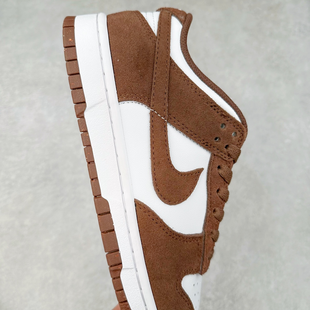 图片[6]-＃F版 NK Dunk Low 棕白 HJ7673-001 性价比王者 极限压缩利润空间 超乎所想的高性价比 用料绝不含糊 原盒原配 正确耐磨橡胶大底 超高清洁度 全鞋零毛边皮料切割 全套原楦原模倾力打造完美版型 尺码：36 36.5 37.5 38 38.5 39 40 40.5 41 42 42.5 43 44 44.5 45 46 47.5-选品中心