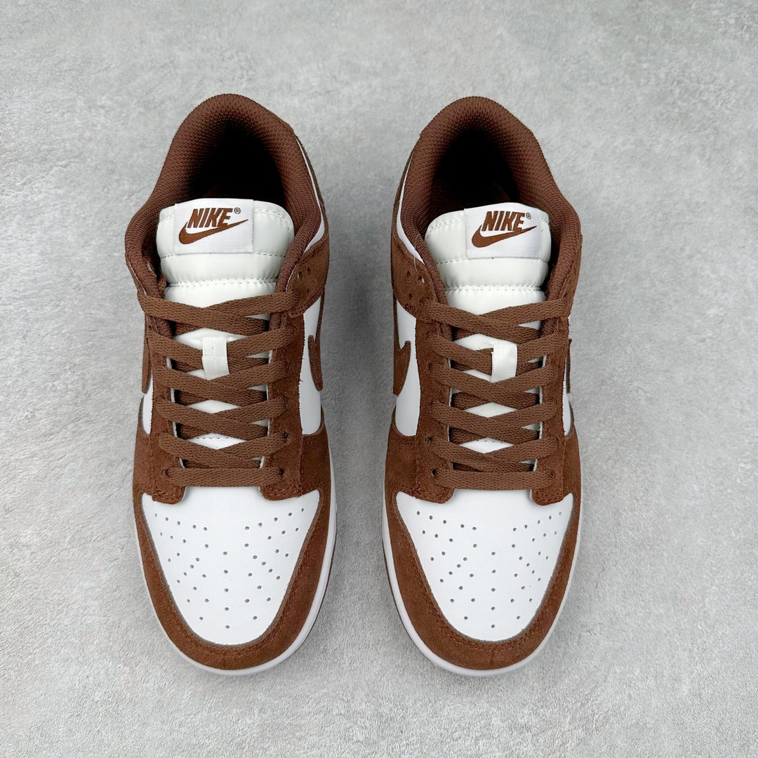 图片[2]-＃F版 NK Dunk Low 棕白 HJ7673-001 性价比王者 极限压缩利润空间 超乎所想的高性价比 用料绝不含糊 原盒原配 正确耐磨橡胶大底 超高清洁度 全鞋零毛边皮料切割 全套原楦原模倾力打造完美版型 尺码：36 36.5 37.5 38 38.5 39 40 40.5 41 42 42.5 43 44 44.5 45 46 47.5-选品中心