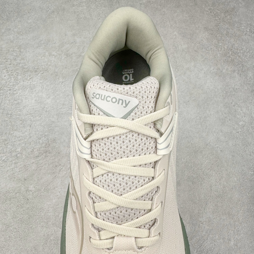 图片[5]-＃SG纯原 Saucony Triumph 22 索康尼胜利22代旗舰级缓震型跑鞋 性能相比前几代再升级：鞋面采用全新升级的工学网设计 贴合脚部更透气 中底部分使用最新的PWRRUN+材质 搭配PWRRUN+鞋垫使中底的大幅加厚 10mm坡差进一步提供缓震、回弹性能 内底则采用了FORMFIT动态适应系统 动态契合脚型 提升包裹性和舒适性 提供更卓越的动态回馈体验 XT-900橡胶大底 可提供良好的抓地力和较强抗磨性能 尺码：35.5 36 36.5 37.5 38 38.5 39 40 40.5 41 42 42.5 43 44 44.5 45-选品中心