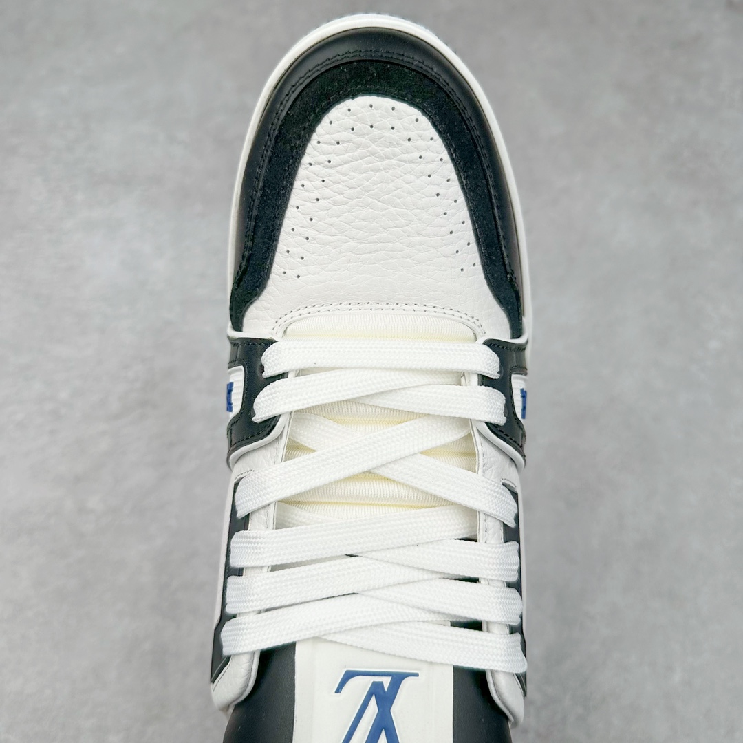 图片[4]-Louis Vuitton Trainer lv时装走秀运动鞋 高尔夫系列 全网最全配色更新最快 最成熟的做工稳定的品控 完美鞋型超高的清洁度 零毛边线头瑕疵 全套原楦原纸版原鞋开模 全网最具灵魂的版型 正确原装黄色鞋盒 正确中底印花 鞋面印花3D高频深度立体 全鞋电脑针车 紧密相连 针距密度一致 环保乳胶注塑鞋垫 厚度脚感还原原版 皮面裁剪部位 统一油边封口工艺 原装橡胶大底含胶量大底组合零偏差 专柜全套包装 防尘袋 说明书 质保卡 男女鞋 尺码：35 36 37 38 39 40 41 42 43 44 45-选品中心