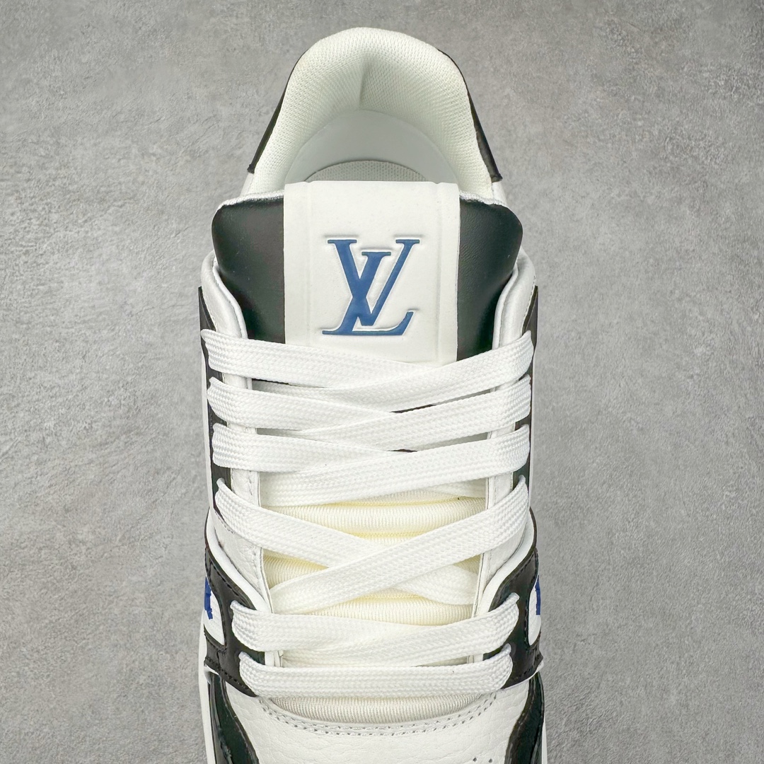 图片[5]-Louis Vuitton Trainer lv时装走秀运动鞋 高尔夫系列 全网最全配色更新最快 最成熟的做工稳定的品控 完美鞋型超高的清洁度 零毛边线头瑕疵 全套原楦原纸版原鞋开模 全网最具灵魂的版型 正确原装黄色鞋盒 正确中底印花 鞋面印花3D高频深度立体 全鞋电脑针车 紧密相连 针距密度一致 环保乳胶注塑鞋垫 厚度脚感还原原版 皮面裁剪部位 统一油边封口工艺 原装橡胶大底含胶量大底组合零偏差 专柜全套包装 防尘袋 说明书 质保卡 男女鞋 尺码：35 36 37 38 39 40 41 42 43 44 45-选品中心
