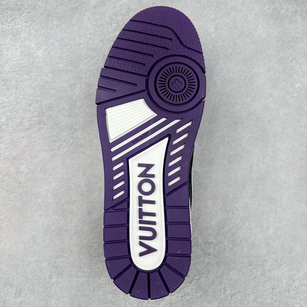 图片[9]-Louis Vuitton Trainer lv时装走秀运动鞋 高尔夫系列 全网最全配色更新最快 最成熟的做工稳定的品控 完美鞋型超高的清洁度 零毛边线头瑕疵 全套原楦原纸版原鞋开模 全网最具灵魂的版型 正确原装黄色鞋盒 正确中底印花 鞋面印花3D高频深度立体 全鞋电脑针车 紧密相连 针距密度一致 环保乳胶注塑鞋垫 厚度脚感还原原版 皮面裁剪部位 统一油边封口工艺 原装橡胶大底含胶量大底组合零偏差 专柜全套包装 防尘袋 说明书 质保卡 男女鞋 尺码：35 36 37 38 39 40 41 42 43 44 45-选品中心