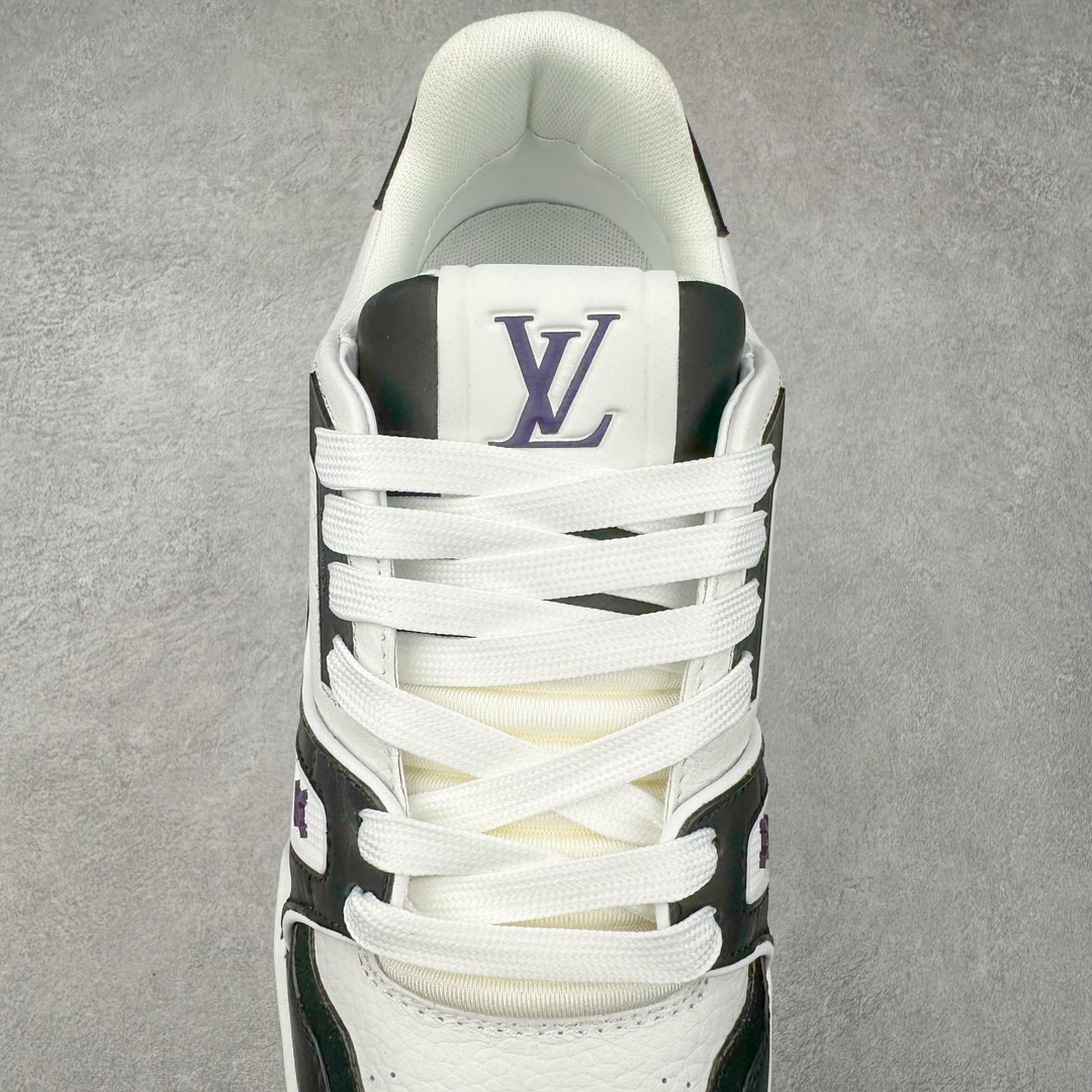 图片[5]-Louis Vuitton Trainer lv时装走秀运动鞋 高尔夫系列 全网最全配色更新最快 最成熟的做工稳定的品控 完美鞋型超高的清洁度 零毛边线头瑕疵 全套原楦原纸版原鞋开模 全网最具灵魂的版型 正确原装黄色鞋盒 正确中底印花 鞋面印花3D高频深度立体 全鞋电脑针车 紧密相连 针距密度一致 环保乳胶注塑鞋垫 厚度脚感还原原版 皮面裁剪部位 统一油边封口工艺 原装橡胶大底含胶量大底组合零偏差 专柜全套包装 防尘袋 说明书 质保卡 男女鞋 尺码：35 36 37 38 39 40 41 42 43 44 45-选品中心