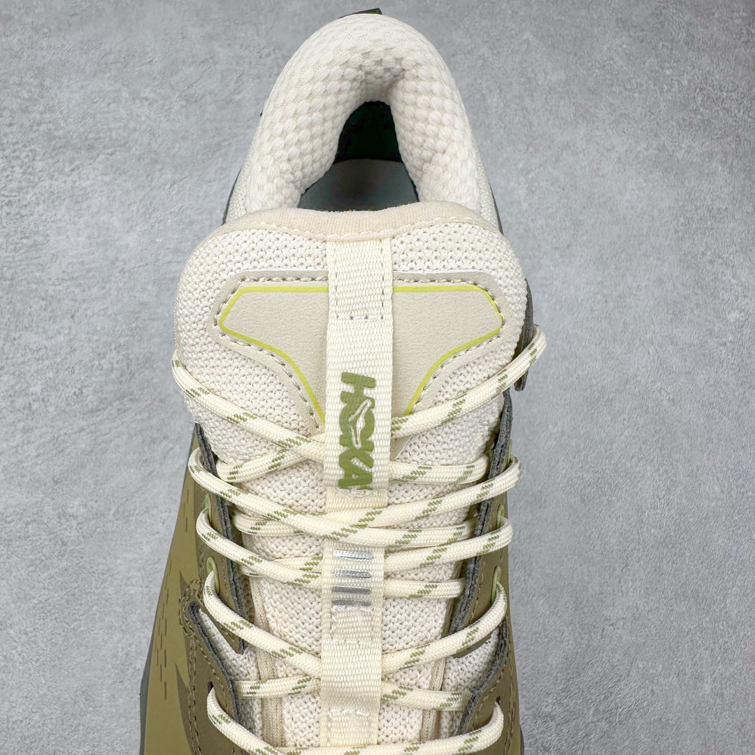 图片[5]-HOKA One One M KSY KAHA GTX Low卡哈低帮系列厚底轻量坦克军靴户外登山运动鞋 正品代工厂版#原楦数据开发版型 采用磨砂牛剖革鞋面材质 轻量化材料Fresh Foam超轻量中底 复古老爹厚底旅游鞋火了 最潮户外鞋 2009年由法籍超马跑者 Nicolas Mermoud 及 Jean-Luc Diard 成立的运动鞋品牌 HOKA ONE ONE 最让人印象深刻超级厚的鞋底 看起来很重但实际上非常轻盈 轻量厚底的鞋底反而能够给跑者更稳定的缓震效果 在跑界相当有名 也陆续出了登山鞋、徒步鞋、慢跑鞋几种专门鞋款 HOKA ONE ONE 鞋款颜色大多设计萤光或鲜艳色系 搭配上超大的Logo 虽然好穿好走好跑又轻 但称不上时髦 尺码：36 36.5 37.5 38 38.5 39 40 40.5 41 42 42.5 43 44 44.5 45-选品中心