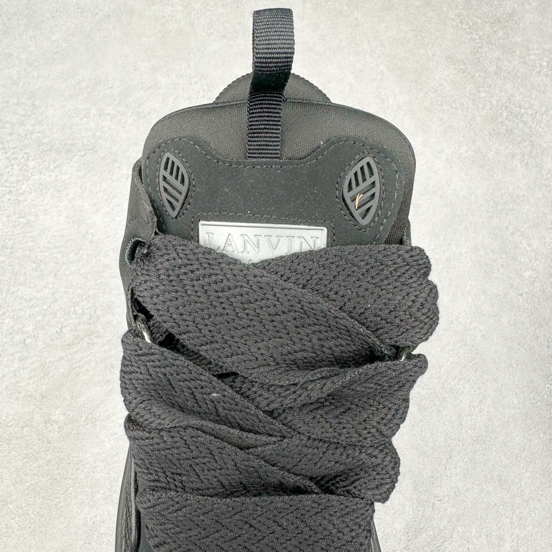 图片[5]-LANVIN CURB 人气单品 顶级版本LANVIN浪凡三代 最新走秀款CURB系列休闲运动鞋，官网一出热度火爆整个全球，各大网红也疯狂上脚 原版1：1开模重工艺制作，面料采用进口牛磨砂➕环保牛反绒➕金钢网织物 内里柔软透气太空棉面料 原版开模双色TPU大底 尺码：35 36 37 38 39 40 41 42 43 44 45-选品中心