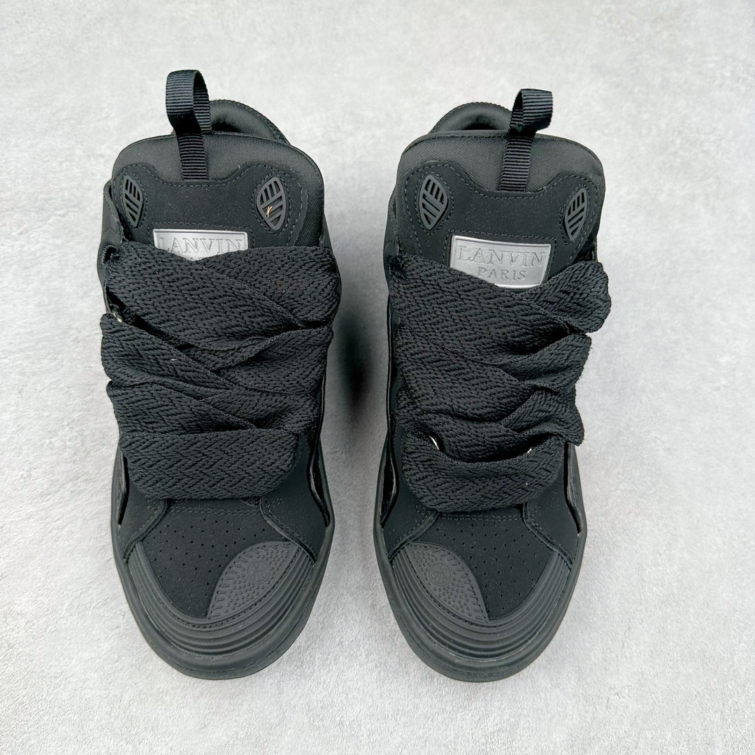 图片[2]-LANVIN CURB 人气单品 顶级版本LANVIN浪凡三代 最新走秀款CURB系列休闲运动鞋，官网一出热度火爆整个全球，各大网红也疯狂上脚 原版1：1开模重工艺制作，面料采用进口牛磨砂➕环保牛反绒➕金钢网织物 内里柔软透气太空棉面料 原版开模双色TPU大底 尺码：35 36 37 38 39 40 41 42 43 44 45-选品中心