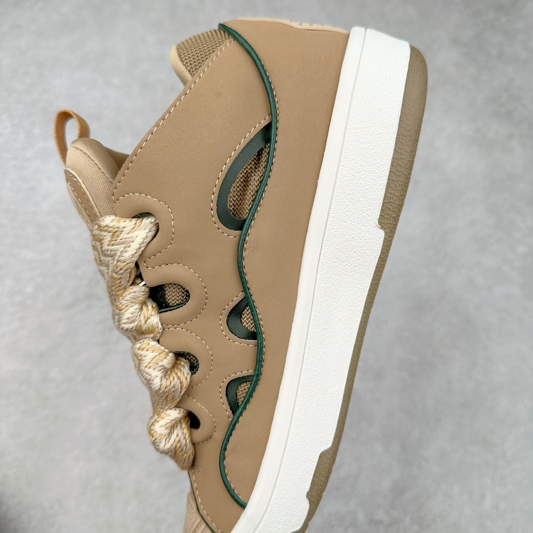 图片[7]-LANVIN CURB 人气单品 顶级版本LANVIN浪凡三代 最新走秀款CURB系列休闲运动鞋，官网一出热度火爆整个全球，各大网红也疯狂上脚 原版1：1开模重工艺制作，面料采用进口牛磨砂➕环保牛反绒➕金钢网织物 内里柔软透气太空棉面料 原版开模双色TPU大底 尺码：35 36 37 38 39 40 41 42 43 44 45-选品中心