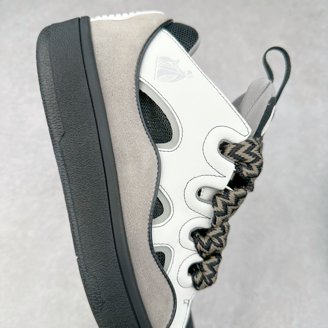 图片[6]-LANVIN CURB 人气单品 顶级版本LANVIN浪凡三代 最新走秀款CURB系列休闲运动鞋，官网一出热度火爆整个全球，各大网红也疯狂上脚 原版1：1开模重工艺制作，面料采用进口牛磨砂➕环保牛反绒➕金钢网织物 内里柔软透气太空棉面料 原版开模双色TPU大底 尺码：35 36 37 38 39 40 41 42 43 44 45-选品中心