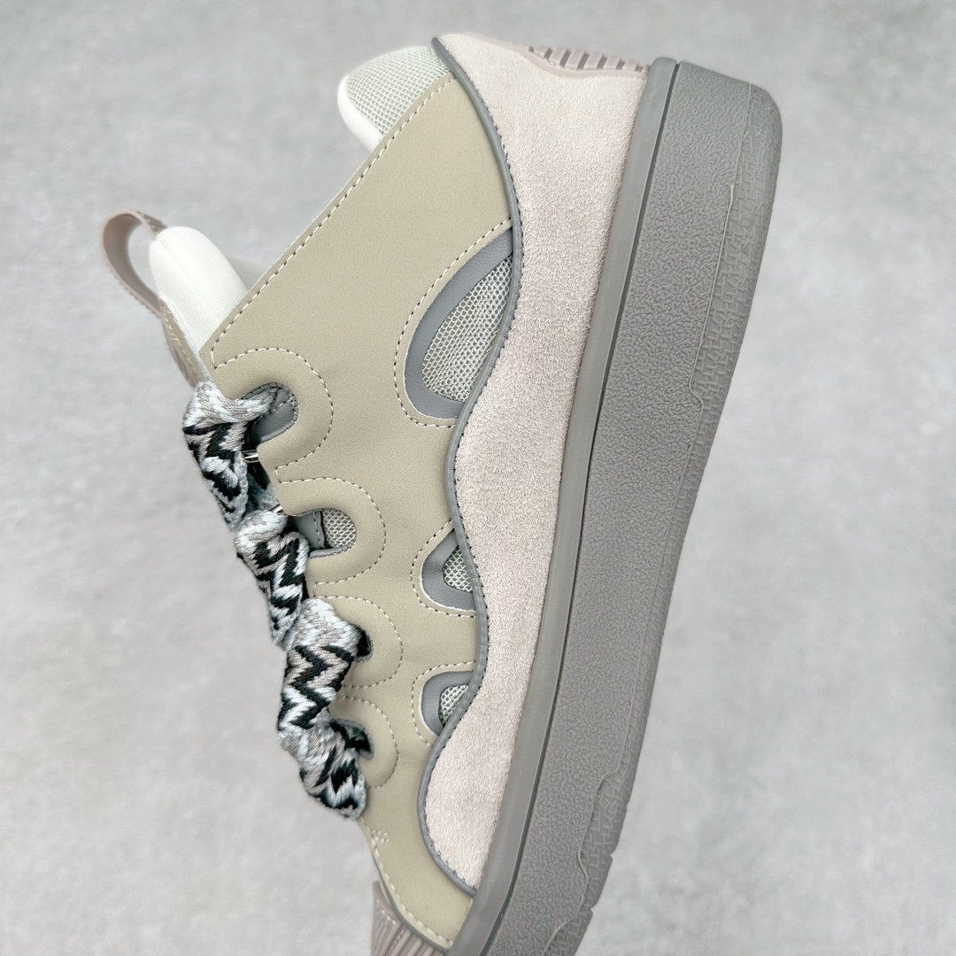 图片[7]-LANVIN CURB 人气单品 顶级版本LANVIN浪凡三代 最新走秀款CURB系列休闲运动鞋，官网一出热度火爆整个全球，各大网红也疯狂上脚 原版1：1开模重工艺制作，面料采用进口牛磨砂➕环保牛反绒➕金钢网织物 内里柔软透气太空棉面料 原版开模双色TPU大底 尺码：35 36 37 38 39 40 41 42 43 44 45-选品中心