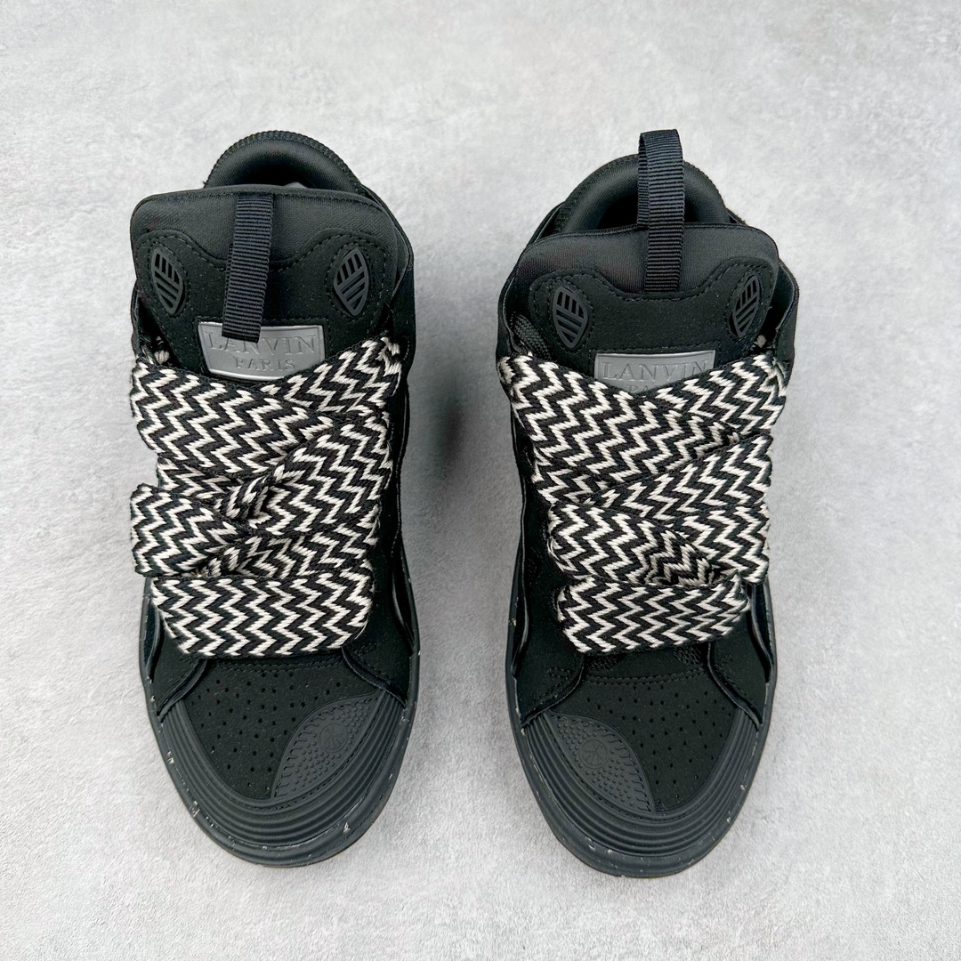 图片[2]-LANVIN CURB 人气单品 顶级版本LANVIN浪凡三代 最新走秀款CURB系列休闲运动鞋，官网一出热度火爆整个全球，各大网红也疯狂上脚 原版1：1开模重工艺制作，面料采用进口牛磨砂➕环保牛反绒➕金钢网织物 内里柔软透气太空棉面料 原版开模双色TPU大底 尺码：35 36 37 38 39 40 41 42 43 44 45-选品中心