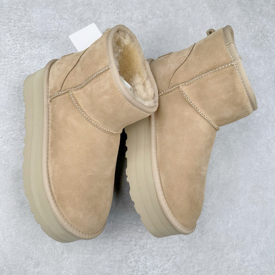 图片[3]-＃GD UGG 4991经典秋冬羊皮毛一体雪地靴 隆丰A级澳洲进口羊皮毛一体 完全遵循ZP工艺流程 代工厂原厂版师 秉承无原鞋不开发选择 注重每一处细节 市面最正版型 TREADLITE\\\”轻翼\\\”科技外底 轻便/耐用/柔韧/桩型【售后郑重承诺】一个月内若出现重大脱胶/断底等质量问题 直接为您换新 翻毛皮鞋面 细腻亲肤再生聚酯纤维滚边 舒适易打理 保暖性佳 UGG plush™ 里衬和内底 茸软亲肤 舒适暖足 经典鞋型搭配轻盈厚底 稳稳拿捏秋冬出街时髦造型 Treadlite by UGG 轻翼大底 轻盈缓震 为双足减负 舒适轻便 助你轻松畅玩整天 尺码：35 36 37 38 39 40-选品中心