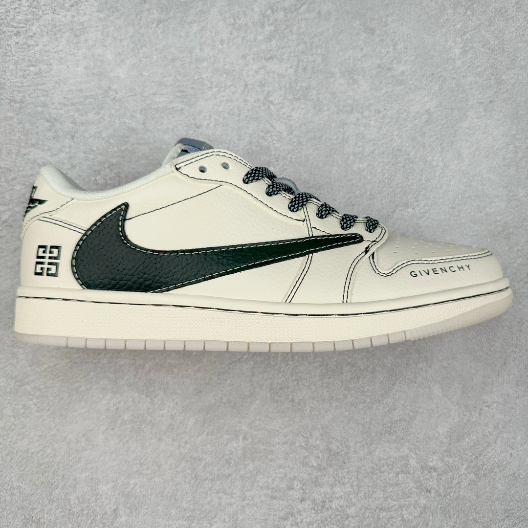 TS x Air Jordan AJ1 Low 倒钩低帮联名定制配色 XY2688-111 原厂内置气垫魔块 A模大底 头层小牛皮 鞋舌AJ原厂专用牛津布+AJ专用反口珍珠布+原厂无杂质高弹内里海棉+特殊封边弹力鞋带 尺码：36 36.5 37.5 38 38.5 39 40 40.5 41 42 42.5 43 44 44.5 45 46 47.5-选品中心