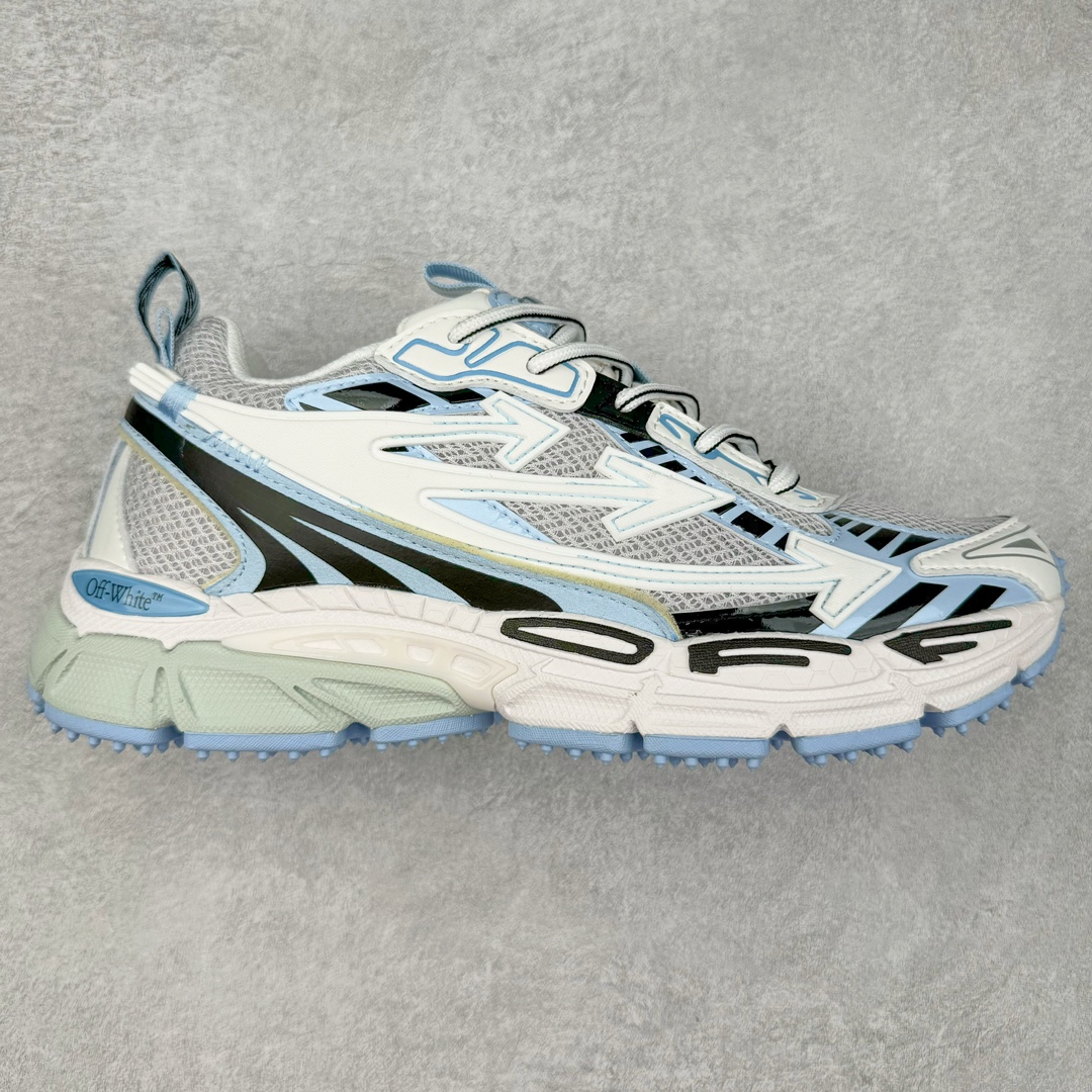 ＃KX Off-White 2024年OW最新款跑鞋 #百分百原盒正确版 原楦原纸板数据开发 4层分离大底#鞋面采用3d立体打印和多种材料拼接而成#防滑耐磨透气性轻便跑鞋 作为曾经爆火 并且定位奢潮领域的标志性品牌 Off-White 仍需要不断更新符合当下潮流时尚的复古运动鞋款，以期收获基本盘消费者的关注 此次更新的 Off-White 新款运动鞋将经典复古老爹鞋细节设计更加夸张化 并将标志性箭头设计置于显著位置 除此之外 整个系列的色彩搭配也可谓纷繁多样 总有一款适合你 Off-White最新运动鞋款估计将在未来几个月登陆品牌专柜 喜欢的朋友切莫错过 尺码：36 37 38 39 40 41 42 43 44 45 46 47-选品中心