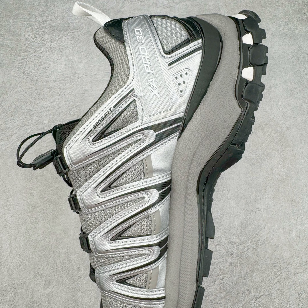 图片[7]-＃K版 SALOMON XA Pro 3D ADV 萨洛蒙潮流越野机能户外功能鞋 纯原外贸平台特供订单 耗时半年巨作 全套原纸板楦头开发 原厂特供网布配套加持 确保原汁原味 完美呈现版型 原档数据独家私模五层组合大底 原装Ortholite轻量化鞋垫 中底布带钢印编号 原厂TPU锁扣 进口港宝加持 后跟自然饱满 还原公司包裹性 鞋面采用SENSIFT贴合技术 全方位贴合包裹脚型 鞋跟部鞋底牵引设计 提供强大的抓地性能 更适应野外崎岖不平的道路 其3D ADVANCED CHASSIS底盘 材料轻量大化 钉齿设计更具稳定性 防护性 鞋底易磨损区运用CONTAGRIP高耐磨材料 应对城市硬质路面长距离跑考验 尺码：36 36.5 37.5 38 38.5 39 40 40.5 41 42 42.5 43 44 44.5 45 46.5-选品中心