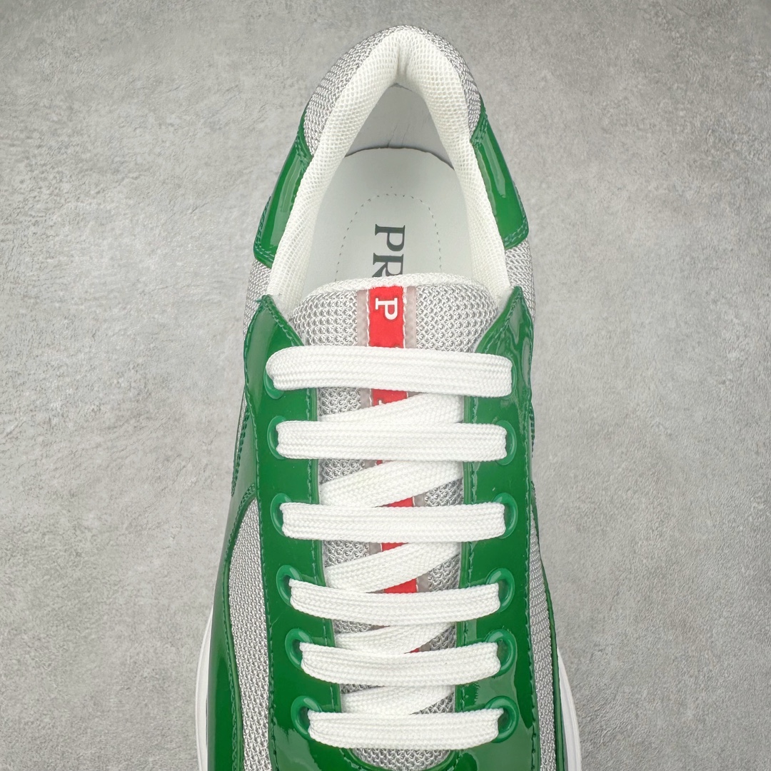 图片[4]-Prada America\’s Cup 普拉达 运动鞋经过重新设计 全新面料和颜色为它注入新的当代精神 这款航海风系带运动鞋 最初在上世纪90年代为LunaRossa船员设计 现在以彩色橡胶和Bike织物重新演绎 Prada LineaRossa徽标彰显经典态度 尺码：38-46-选品中心