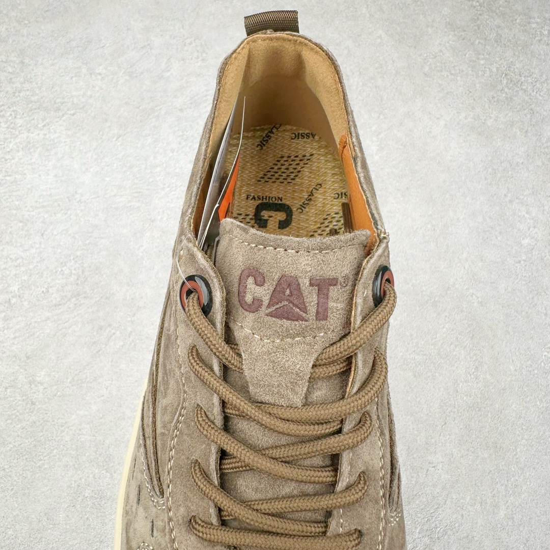 图片[5]-CAT/卡特 硬汉推土机品牌 Tramp Hike Low 户外休闲低帮男鞋 广东中山代工厂原产楦型 台产耐磨麂皮材质# 手工缝线固特异缝制工艺# 轻量柔韧橡胶防滑大底# 正确原盒包装吊牌# 完全还原ZP工艺❗徒步旅行者百搭休闲旅游休闲鞋 全套官网统一包装 今年秋冬季休闲户外专用 日常随意搭配 型男必备 尺码：39 40 41 42 43 44 注意：比运动鞋偏大一码-选品中心