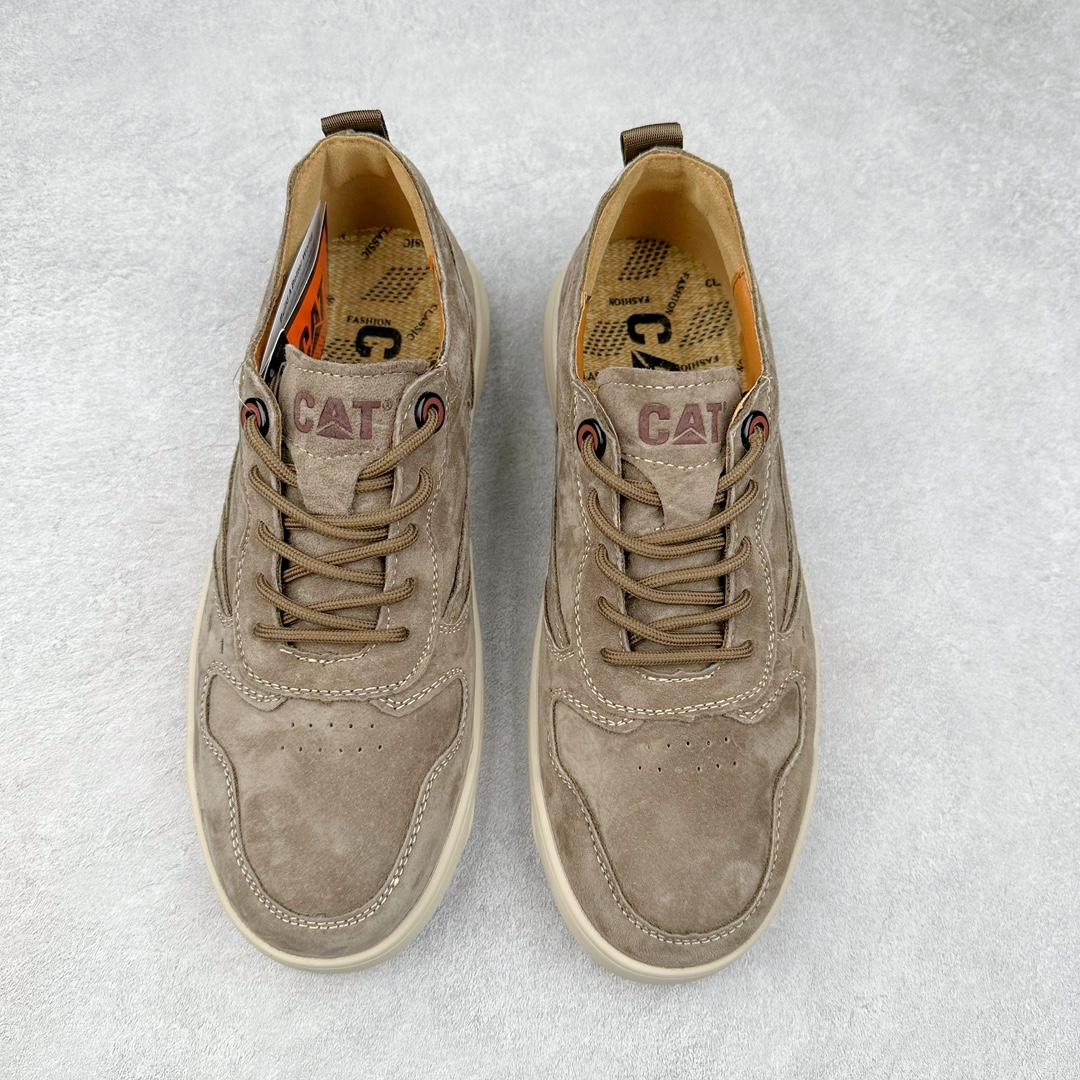 图片[2]-CAT/卡特 硬汉推土机品牌 Tramp Hike Low 户外休闲低帮男鞋 广东中山代工厂原产楦型 台产耐磨麂皮材质# 手工缝线固特异缝制工艺# 轻量柔韧橡胶防滑大底# 正确原盒包装吊牌# 完全还原ZP工艺❗徒步旅行者百搭休闲旅游休闲鞋 全套官网统一包装 今年秋冬季休闲户外专用 日常随意搭配 型男必备 尺码：39 40 41 42 43 44 注意：比运动鞋偏大一码-选品中心