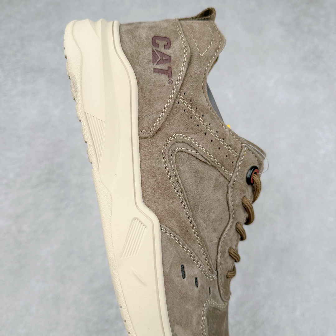 图片[6]-CAT/卡特 硬汉推土机品牌 Tramp Hike Low 户外休闲低帮男鞋 广东中山代工厂原产楦型 台产耐磨麂皮材质# 手工缝线固特异缝制工艺# 轻量柔韧橡胶防滑大底# 正确原盒包装吊牌# 完全还原ZP工艺❗徒步旅行者百搭休闲旅游休闲鞋 全套官网统一包装 今年秋冬季休闲户外专用 日常随意搭配 型男必备 尺码：39 40 41 42 43 44 注意：比运动鞋偏大一码-选品中心