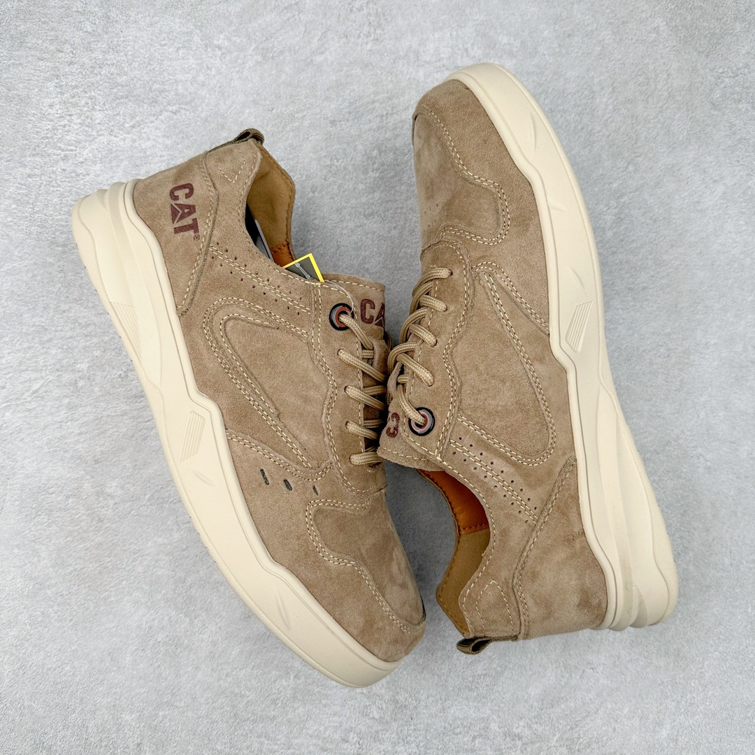 图片[3]-CAT/卡特 硬汉推土机品牌 Tramp Hike Low 户外休闲低帮男鞋 广东中山代工厂原产楦型 台产耐磨麂皮材质# 手工缝线固特异缝制工艺# 轻量柔韧橡胶防滑大底# 正确原盒包装吊牌# 完全还原ZP工艺❗徒步旅行者百搭休闲旅游休闲鞋 全套官网统一包装 今年秋冬季休闲户外专用 日常随意搭配 型男必备 尺码：39 40 41 42 43 44 注意：比运动鞋偏大一码-选品中心