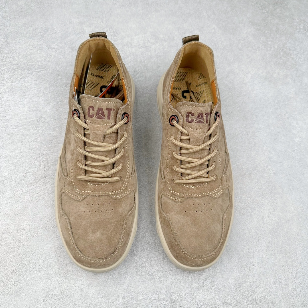 图片[2]-CAT/卡特 硬汉推土机品牌 Tramp Hike Low 户外休闲低帮男鞋 广东中山代工厂原产楦型 台产耐磨麂皮材质# 手工缝线固特异缝制工艺# 轻量柔韧橡胶防滑大底# 正确原盒包装吊牌# 完全还原ZP工艺❗徒步旅行者百搭休闲旅游休闲鞋 全套官网统一包装 今年秋冬季休闲户外专用 日常随意搭配 型男必备 尺码：39 40 41 42 43 44 注意：比运动鞋偏大一码-选品中心
