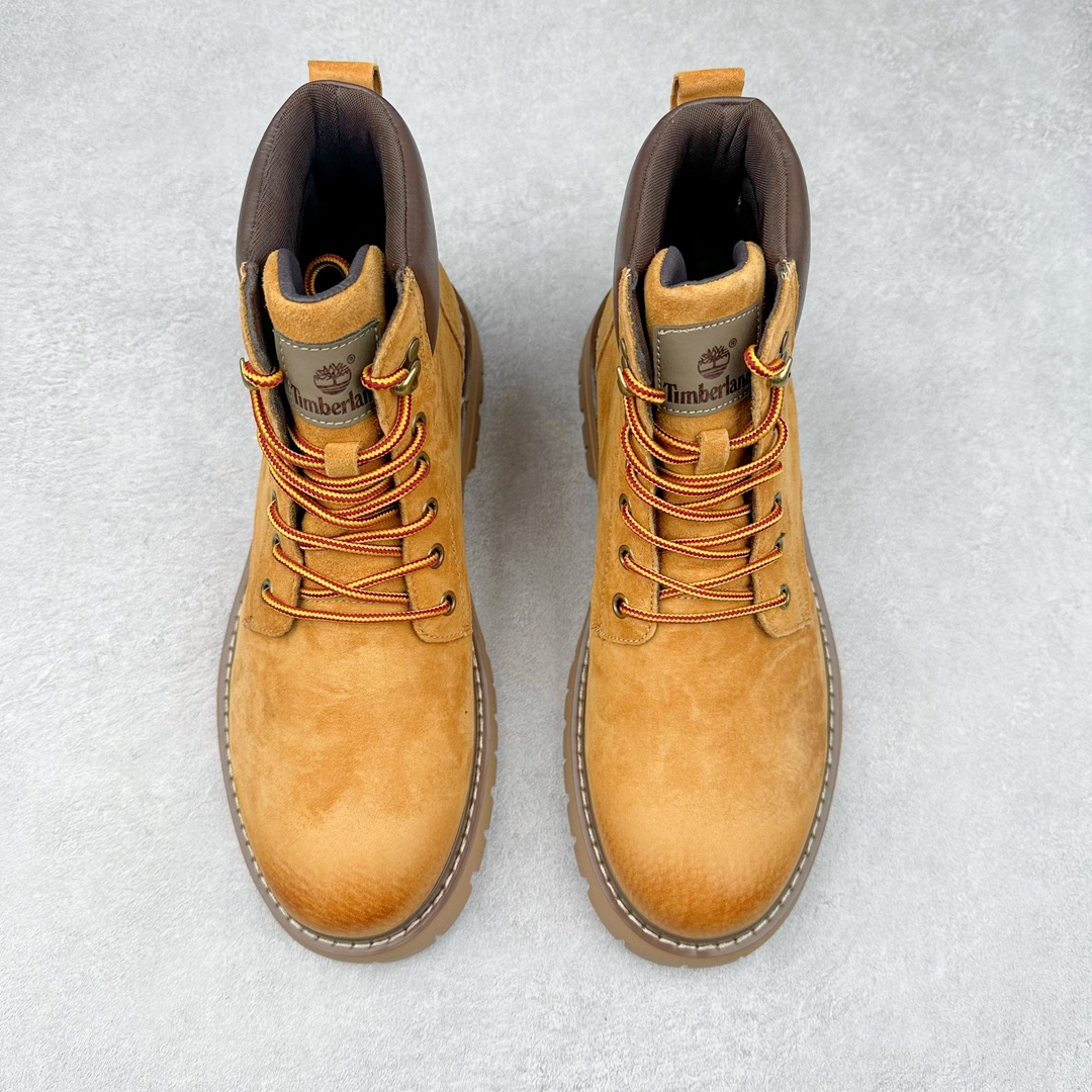 图片[2]-Timberland添柏岚/天伯伦户外中帮休闲大黄靴系列 广东大厂品质 原盒原包装 面料采用意大利🇮🇹顶级磨砂细纹牛皮 搭配防臭防腐真皮乳胶鞋垫 给您完美的穿着体验 质量考究耐穿 型男必备 专治不帅 高品质脚感一流 尺码：38 39 40 41 42 43 44（皮鞋码）-选品中心