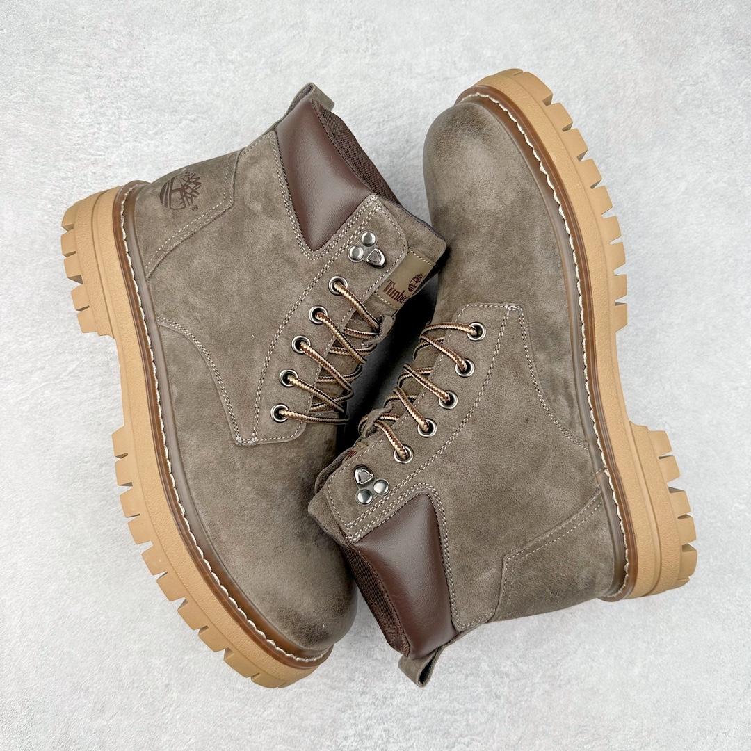 图片[3]-Timberland添柏岚/天伯伦户外中帮休闲大黄靴系列 广东大厂品质 原盒原包装 面料采用意大利🇮🇹顶级磨砂细纹牛皮 搭配防臭防腐真皮乳胶鞋垫 给您完美的穿着体验 质量考究耐穿 型男必备 专治不帅 高品质脚感一流 尺码：38 39 40 41 42 43 44（皮鞋码）-选品中心