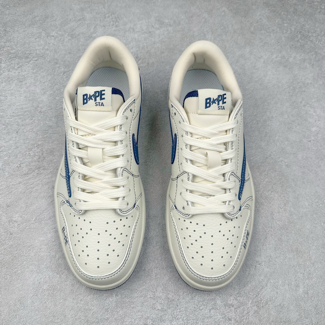 图片[2]-TS x Air Jordan AJ1 Low 倒钩低帮联名定制配色CH6336-008 原厂内置气垫魔块 A模大底 头层小牛皮 鞋舌AJ原厂专用牛津布+AJ专用反口珍珠布+原厂无杂质高弹内里海棉+特殊封边弹力鞋带 尺码：36 36.5 37.5 38 38.5 39 40 40.5 41 42 42.5 43 44 44.5 45 46 47.5-选品中心