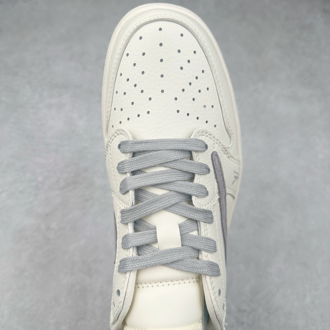 图片[4]-TS x Air Jordan AJ1 Low 倒钩低帮联名定制配色 LX1988-800 原厂内置气垫魔块 A模大底 头层小牛皮 鞋舌AJ原厂专用牛津布+AJ专用反口珍珠布+原厂无杂质高弹内里海棉+特殊封边弹力鞋带 尺码：36 36.5 37.5 38 38.5 39 40 40.5 41 42 42.5 43 44 44.5 45 46 47.5-选品中心