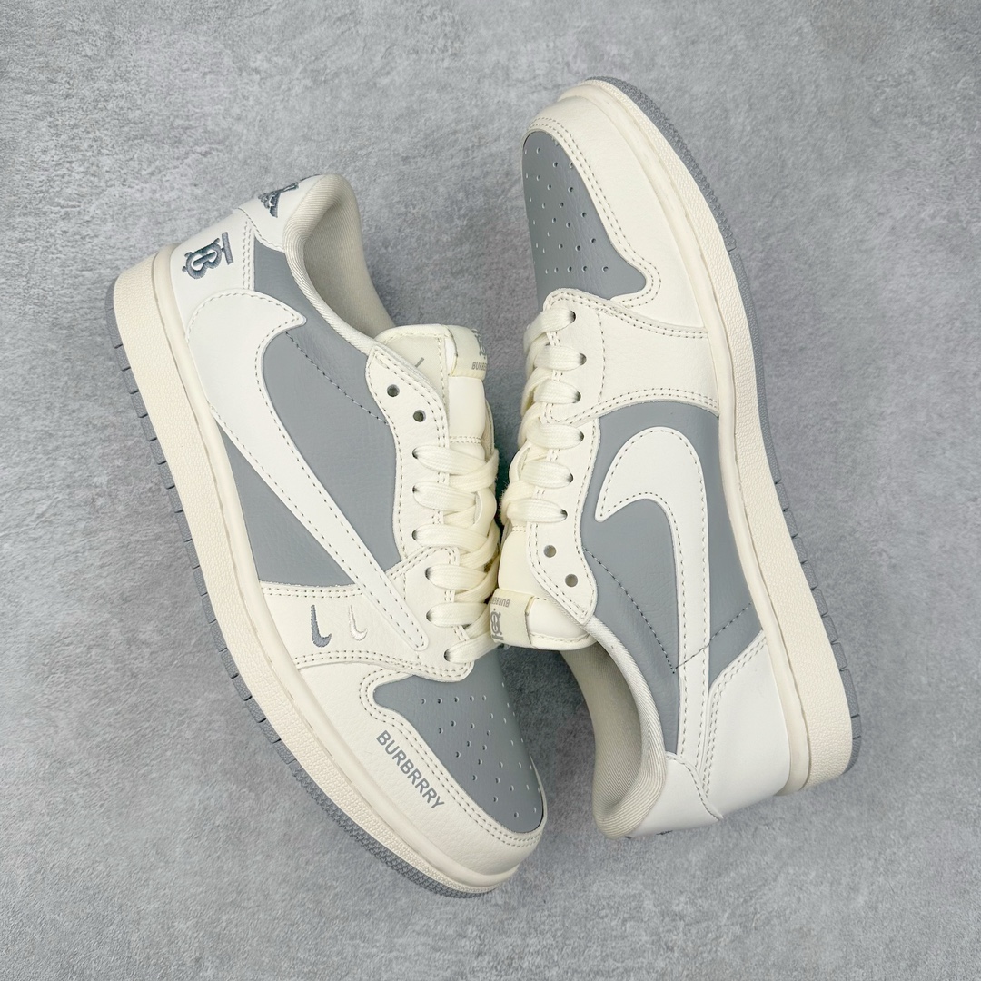 图片[3]-TS x Air Jordan AJ1 Low 倒钩低帮联名定制配色 BB6588-315 原厂内置气垫魔块 A模大底 头层小牛皮 鞋舌AJ原厂专用牛津布+AJ专用反口珍珠布+原厂无杂质高弹内里海棉+特殊封边弹力鞋带 尺码：36 36.5 37.5 38 38.5 39 40 40.5 41 42 42.5 43 44 44.5 45 46 47.5-选品中心