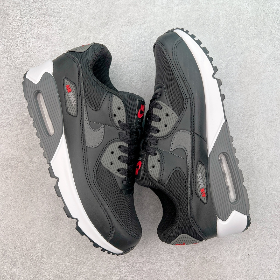 图片[3]-＃MX版 NK Air MAX 90 气垫复古减震跑步鞋 DH4095-001 经典重温 独家陆续补货 外单专供大厂出品 品质稳定 一百余色 终端操作 Air Max 90于1990年推出 来自Air Max系列 在Air Max 1的基础上改进而得 增加了气垫面积 外型上也更为流线 最特別的就是加入了菱纹塑胶嵌板 为Air Max 90增添了许多潮流气息 皮革鞋面 造就出色耐穿性和支撑力 Max Air缓震配置搭配泡棉中底 令Air Max 90轻盈而舒适 华夫格橡胶外底 铸就Air Max 90非凡的抓地力 而Air Max 90不仅是一双跑鞋 它成功跨越了时间的演进 成为了球鞋文化与潮流圈中最熟为人知的鞋款之一 尺码：36 36.5 37.5 38 38.5 39 40 40.5 41 42 42.5 43 44 44.5 45-选品中心