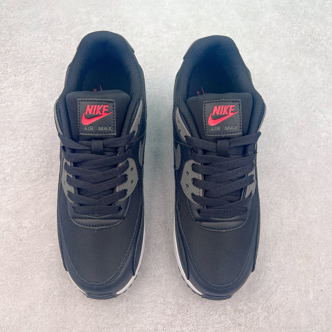 图片[2]-＃MX版 NK Air MAX 90 气垫复古减震跑步鞋 DH4095-001 经典重温 独家陆续补货 外单专供大厂出品 品质稳定 一百余色 终端操作 Air Max 90于1990年推出 来自Air Max系列 在Air Max 1的基础上改进而得 增加了气垫面积 外型上也更为流线 最特別的就是加入了菱纹塑胶嵌板 为Air Max 90增添了许多潮流气息 皮革鞋面 造就出色耐穿性和支撑力 Max Air缓震配置搭配泡棉中底 令Air Max 90轻盈而舒适 华夫格橡胶外底 铸就Air Max 90非凡的抓地力 而Air Max 90不仅是一双跑鞋 它成功跨越了时间的演进 成为了球鞋文化与潮流圈中最熟为人知的鞋款之一 尺码：36 36.5 37.5 38 38.5 39 40 40.5 41 42 42.5 43 44 44.5 45-选品中心