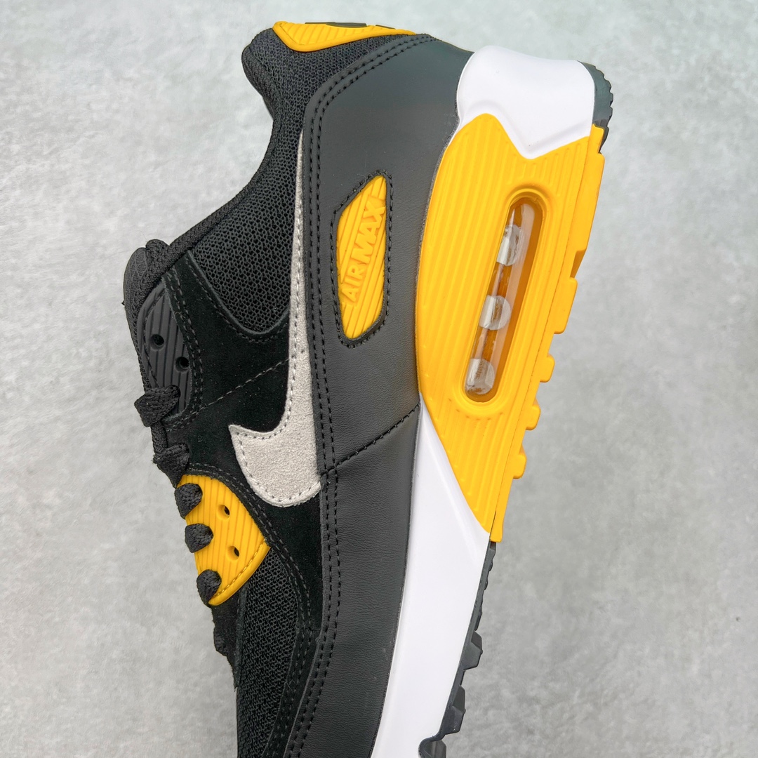图片[7]-＃MX版 NK Air MAX 90 气垫复古减震跑步鞋 FN6968-002 经典重温 独家陆续补货 外单专供大厂出品 品质稳定 一百余色 终端操作 Air Max 90于1990年推出 来自Air Max系列 在Air Max 1的基础上改进而得 增加了气垫面积 外型上也更为流线 最特別的就是加入了菱纹塑胶嵌板 为Air Max 90增添了许多潮流气息 皮革鞋面 造就出色耐穿性和支撑力 Max Air缓震配置搭配泡棉中底 令Air Max 90轻盈而舒适 华夫格橡胶外底 铸就Air Max 90非凡的抓地力 而Air Max 90不仅是一双跑鞋 它成功跨越了时间的演进 成为了球鞋文化与潮流圈中最熟为人知的鞋款之一 尺码：36 36.5 37.5 38 38.5 39 40 40.5 41 42 42.5 43 44 44.5 45-选品中心