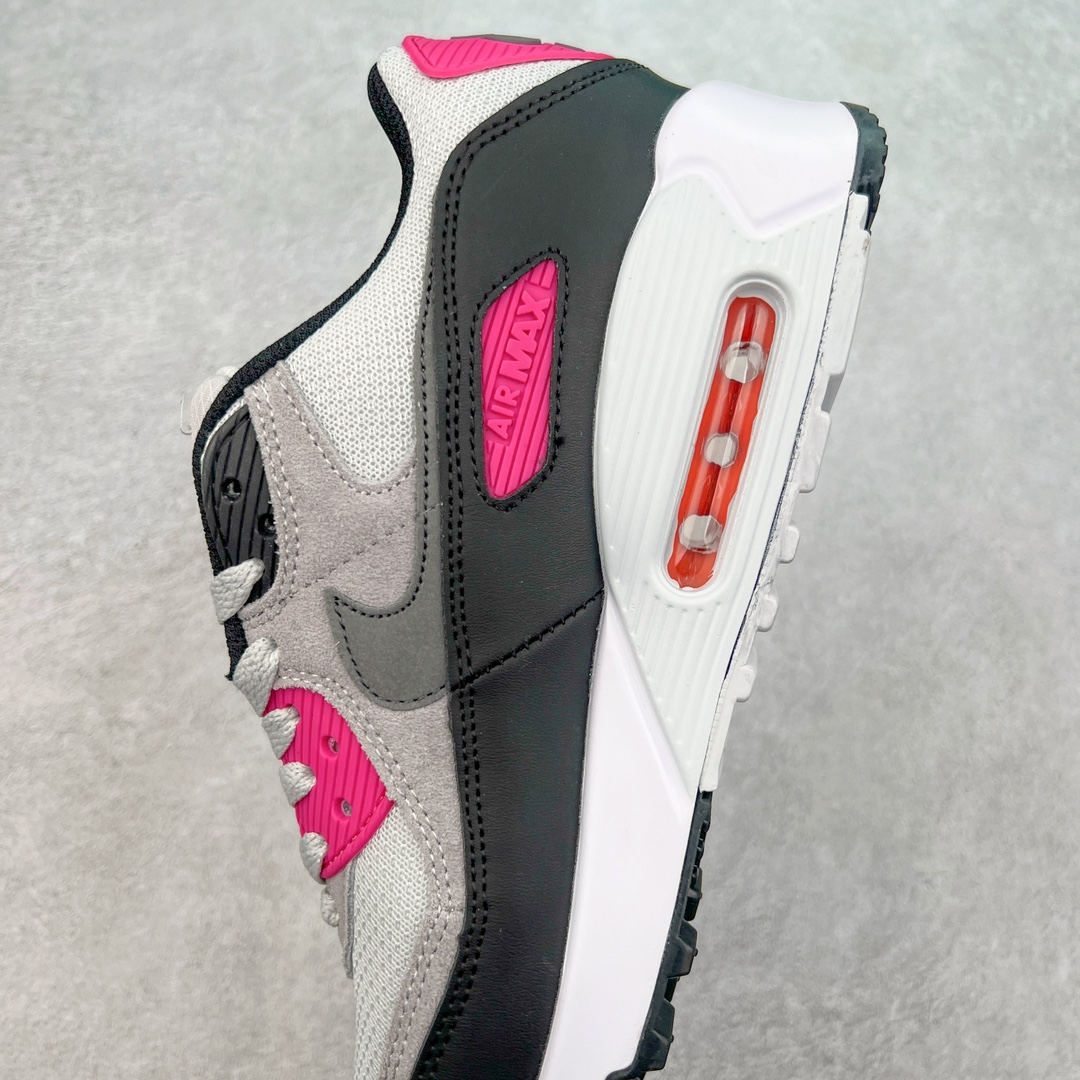 图片[7]-＃MX版 NK Air MAX 90 气垫复古减震跑步鞋 FN6968-003 经典重温 独家陆续补货 外单专供大厂出品 品质稳定 一百余色 终端操作 Air Max 90于1990年推出 来自Air Max系列 在Air Max 1的基础上改进而得 增加了气垫面积 外型上也更为流线 最特別的就是加入了菱纹塑胶嵌板 为Air Max 90增添了许多潮流气息 皮革鞋面 造就出色耐穿性和支撑力 Max Air缓震配置搭配泡棉中底 令Air Max 90轻盈而舒适 华夫格橡胶外底 铸就Air Max 90非凡的抓地力 而Air Max 90不仅是一双跑鞋 它成功跨越了时间的演进 成为了球鞋文化与潮流圈中最熟为人知的鞋款之一 尺码：36 36.5 37.5 38 38.5 39 40 40.5 41 42 42.5 43 44 44.5 45-选品中心