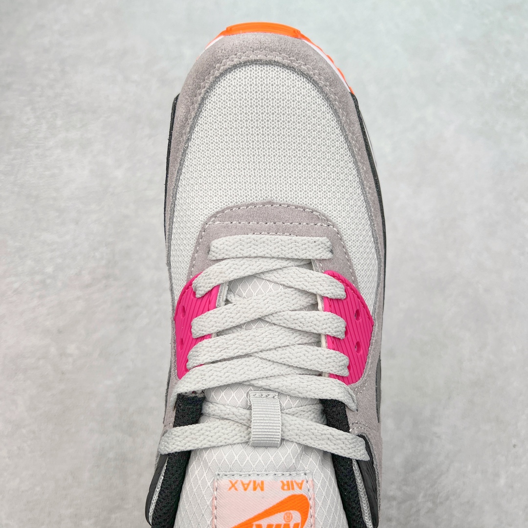 图片[4]-＃MX版 NK Air MAX 90 气垫复古减震跑步鞋 FN6968-003 经典重温 独家陆续补货 外单专供大厂出品 品质稳定 一百余色 终端操作 Air Max 90于1990年推出 来自Air Max系列 在Air Max 1的基础上改进而得 增加了气垫面积 外型上也更为流线 最特別的就是加入了菱纹塑胶嵌板 为Air Max 90增添了许多潮流气息 皮革鞋面 造就出色耐穿性和支撑力 Max Air缓震配置搭配泡棉中底 令Air Max 90轻盈而舒适 华夫格橡胶外底 铸就Air Max 90非凡的抓地力 而Air Max 90不仅是一双跑鞋 它成功跨越了时间的演进 成为了球鞋文化与潮流圈中最熟为人知的鞋款之一 尺码：36 36.5 37.5 38 38.5 39 40 40.5 41 42 42.5 43 44 44.5 45-选品中心