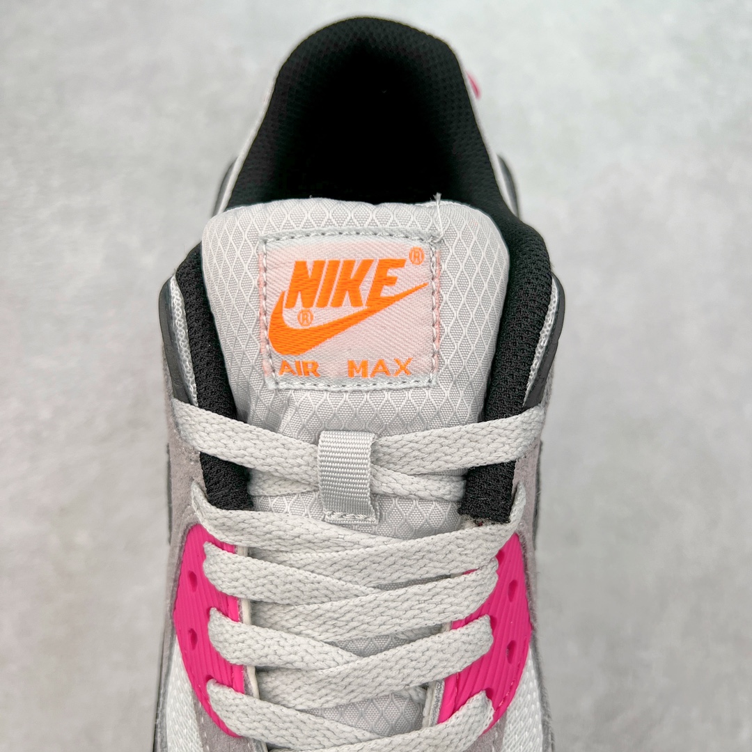 图片[5]-＃MX版 NK Air MAX 90 气垫复古减震跑步鞋 FN6968-003 经典重温 独家陆续补货 外单专供大厂出品 品质稳定 一百余色 终端操作 Air Max 90于1990年推出 来自Air Max系列 在Air Max 1的基础上改进而得 增加了气垫面积 外型上也更为流线 最特別的就是加入了菱纹塑胶嵌板 为Air Max 90增添了许多潮流气息 皮革鞋面 造就出色耐穿性和支撑力 Max Air缓震配置搭配泡棉中底 令Air Max 90轻盈而舒适 华夫格橡胶外底 铸就Air Max 90非凡的抓地力 而Air Max 90不仅是一双跑鞋 它成功跨越了时间的演进 成为了球鞋文化与潮流圈中最熟为人知的鞋款之一 尺码：36 36.5 37.5 38 38.5 39 40 40.5 41 42 42.5 43 44 44.5 45-选品中心