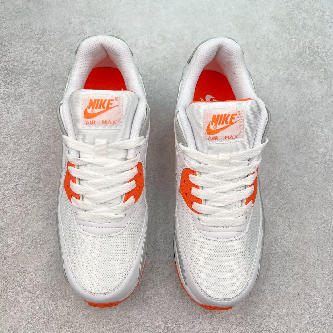 图片[2]-＃MX版 NK Air MAX 90 气垫复古减震跑步鞋 CT4352-103 经典重温 独家陆续补货 外单专供大厂出品 品质稳定 一百余色 终端操作 Air Max 90于1990年推出 来自Air Max系列 在Air Max 1的基础上改进而得 增加了气垫面积 外型上也更为流线 最特別的就是加入了菱纹塑胶嵌板 为Air Max 90增添了许多潮流气息 皮革鞋面 造就出色耐穿性和支撑力 Max Air缓震配置搭配泡棉中底 令Air Max 90轻盈而舒适 华夫格橡胶外底 铸就Air Max 90非凡的抓地力 而Air Max 90不仅是一双跑鞋 它成功跨越了时间的演进 成为了球鞋文化与潮流圈中最熟为人知的鞋款之一 尺码：36 36.5 37.5 38 38.5 39 40 40.5 41 42 42.5 43 44 44.5 45-选品中心