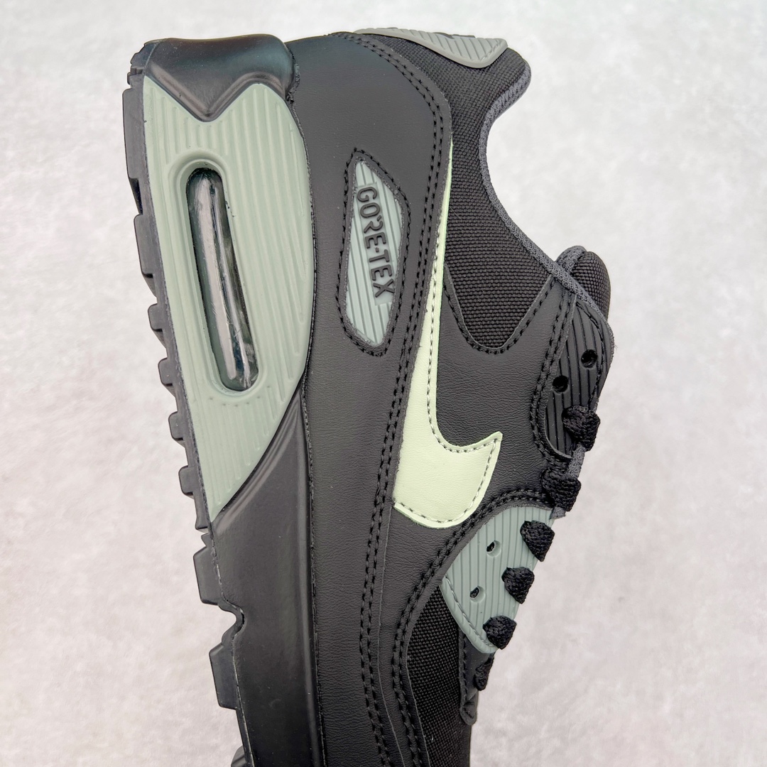 图片[6]-＃MX版 NK Air MAX 90 气垫复古减震跑步鞋 FD5810-001 经典重温 独家陆续补货 外单专供大厂出品 品质稳定 一百余色 终端操作 Air Max 90于1990年推出 来自Air Max系列 在Air Max 1的基础上改进而得 增加了气垫面积 外型上也更为流线 最特別的就是加入了菱纹塑胶嵌板 为Air Max 90增添了许多潮流气息 皮革鞋面 造就出色耐穿性和支撑力 Max Air缓震配置搭配泡棉中底 令Air Max 90轻盈而舒适 华夫格橡胶外底 铸就Air Max 90非凡的抓地力 而Air Max 90不仅是一双跑鞋 它成功跨越了时间的演进 成为了球鞋文化与潮流圈中最熟为人知的鞋款之一 尺码：36 36.5 37.5 38 38.5 39 40 40.5 41 42 42.5 43 44 44.5 45-选品中心