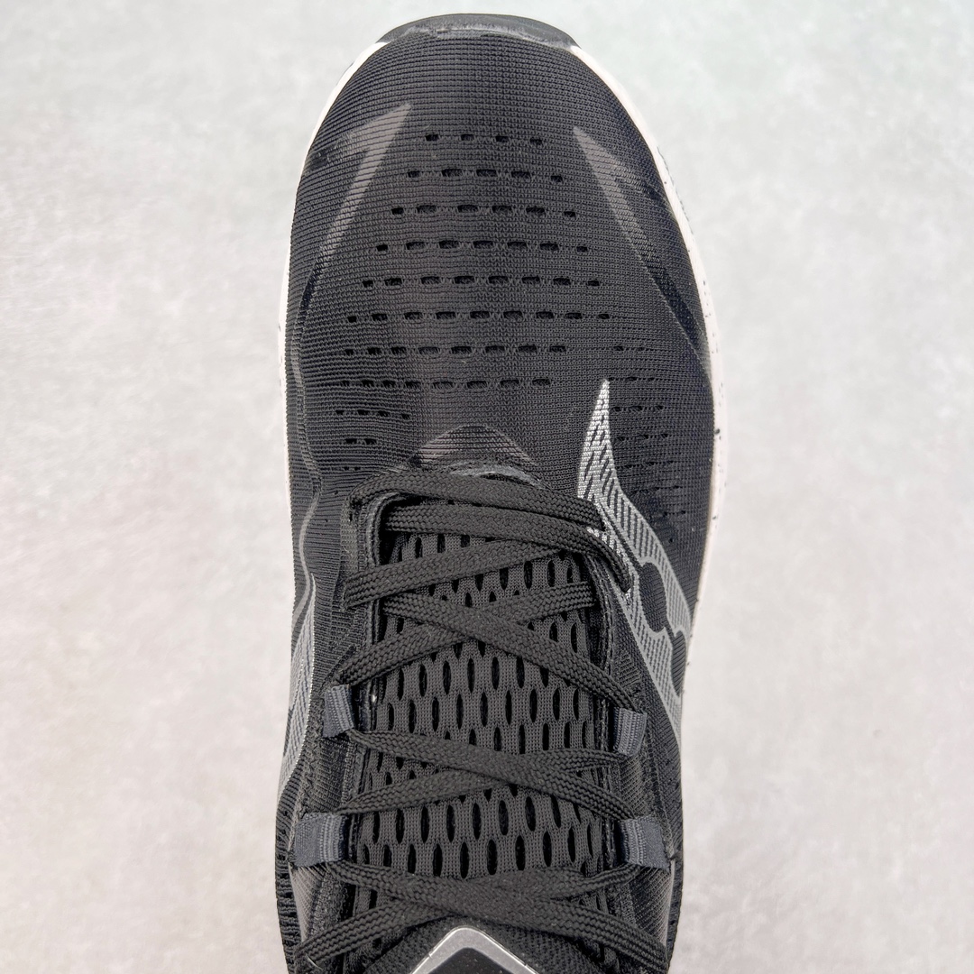 图片[4]-慢跑鞋中的劳斯莱斯 Saucony Endorphin Speed 索康尼啡速4代舒适织物低帮训练跑步鞋 尼龙板厚底竞速训练鞋 #原数据开发纸版楦型 #采用工学透气针织布鞋面材质 #内嵌3D环绕包裹缓震鞋垫 #外置镂空XT-900防滑橡胶大底❗️ #啡速属于减配版，推进力较为温和，尼龙板刚性也不强，驾驭门槛较低，适合进阶跑者日常训练及短距离比赛，适合精英跑者竞速训练。 #中底采用加厚的 PWRRUN PB缓震泡棉，有效减少触地带来的冲击力，能量回馈高达90%，缓震和回弹表现出色。S型飞翼尼龙板结合快速滚动科技，提供推进力的同时，还加强了稳定支撑保护，前后掌过渡也更加流畅。 尺码：40 40.5 41 42 42.5 43 44 44.5 45 女鞋后续待出-选品中心