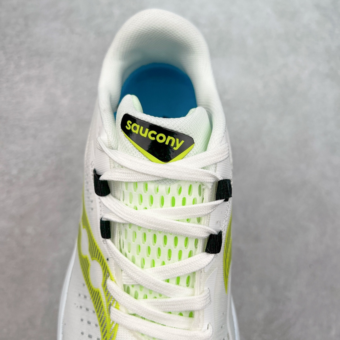 图片[5]-慢跑鞋中的劳斯莱斯 Saucony Endorphin Speed 索康尼啡速4代舒适织物低帮训练跑步鞋 尼龙板厚底竞速训练鞋 #原数据开发纸版楦型 #采用工学透气针织布鞋面材质 #内嵌3D环绕包裹缓震鞋垫 #外置镂空XT-900防滑橡胶大底❗️ #啡速属于减配版，推进力较为温和，尼龙板刚性也不强，驾驭门槛较低，适合进阶跑者日常训练及短距离比赛，适合精英跑者竞速训练。 #中底采用加厚的 PWRRUN PB缓震泡棉，有效减少触地带来的冲击力，能量回馈高达90%，缓震和回弹表现出色。S型飞翼尼龙板结合快速滚动科技，提供推进力的同时，还加强了稳定支撑保护，前后掌过渡也更加流畅。 尺码：40 40.5 41 42 42.5 43 44 44.5 45 女鞋后续待出-选品中心