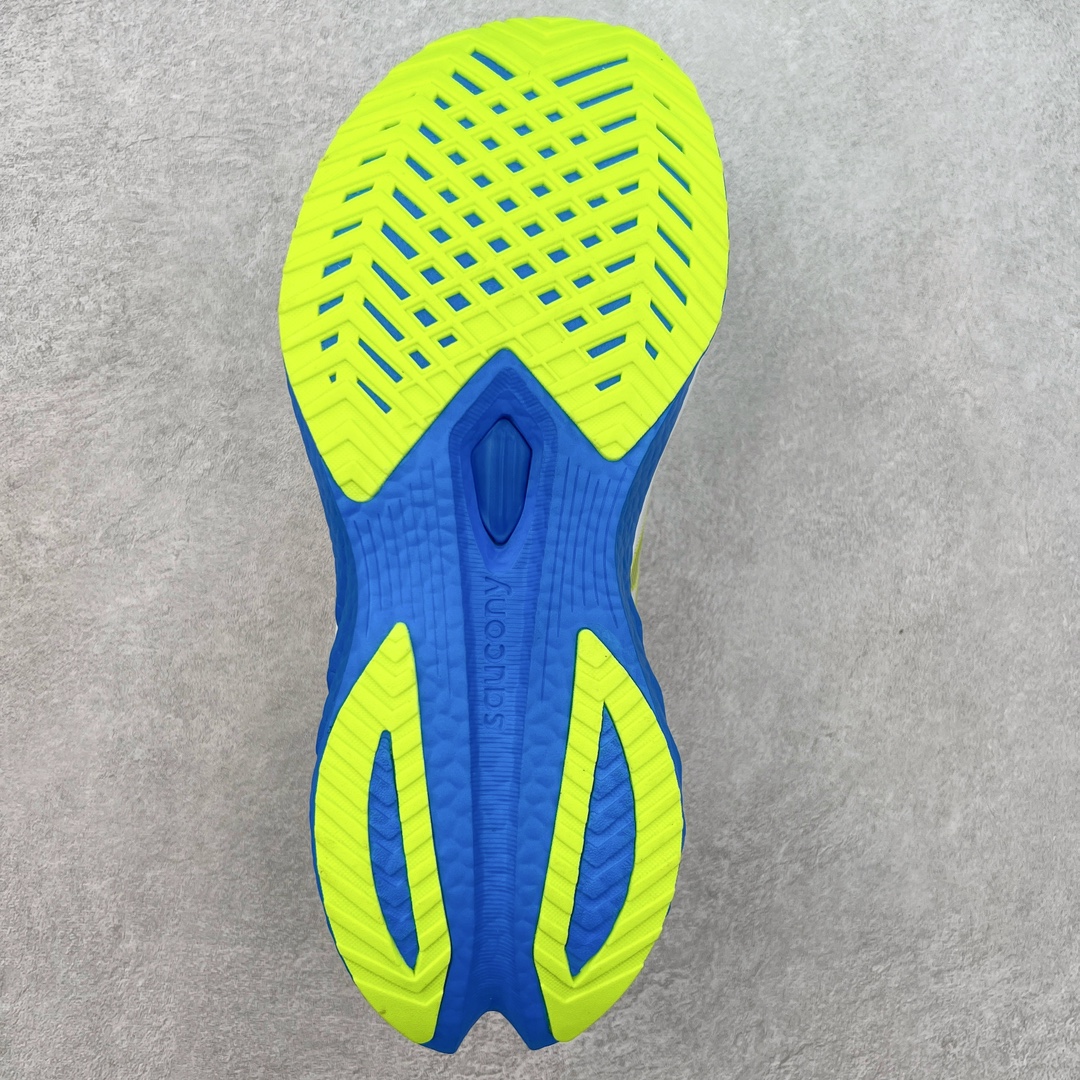 图片[9]-慢跑鞋中的劳斯莱斯 Saucony Endorphin Speed 索康尼啡速4代舒适织物低帮训练跑步鞋 尼龙板厚底竞速训练鞋 #原数据开发纸版楦型 #采用工学透气针织布鞋面材质 #内嵌3D环绕包裹缓震鞋垫 #外置镂空XT-900防滑橡胶大底❗️ #啡速属于减配版，推进力较为温和，尼龙板刚性也不强，驾驭门槛较低，适合进阶跑者日常训练及短距离比赛，适合精英跑者竞速训练。 #中底采用加厚的 PWRRUN PB缓震泡棉，有效减少触地带来的冲击力，能量回馈高达90%，缓震和回弹表现出色。S型飞翼尼龙板结合快速滚动科技，提供推进力的同时，还加强了稳定支撑保护，前后掌过渡也更加流畅。 尺码：40 40.5 41 42 42.5 43 44 44.5 45 女鞋后续待出-选品中心