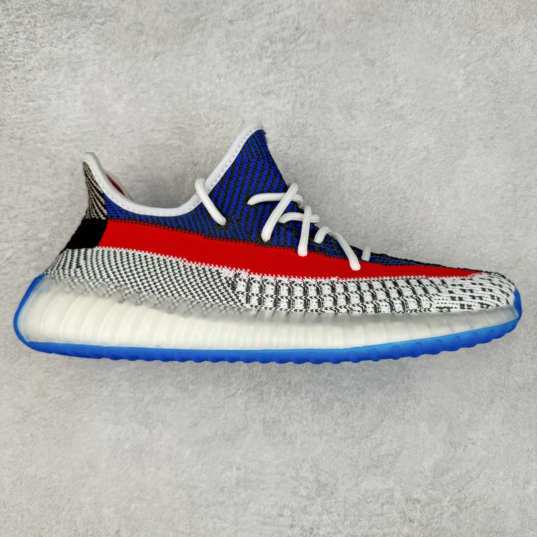 图片[7]-Yeezy Boost 350 V2 系列得物定制球鞋 涂鸦配色 全套原楦 原纸版 原鞋开模完美打造 采用辰元飞织鱼丝网原厂面 非进口机台 大底原厂半透明RB巴斯夫满钉大底 原厂东莞百宏3M反光鞋带 质感一致 原厂鑫成新粉原鞋垫 LOGO胶浆印花 钛金针与高士马克线针车精工打造 一切遵循原厂指令单采购同源原材 采购全套原厂进口材料 尺码：36 36.5 37 38 38.5 39 40 40.5 41 42 42.5 43 44 44.5 45 46 47-选品中心