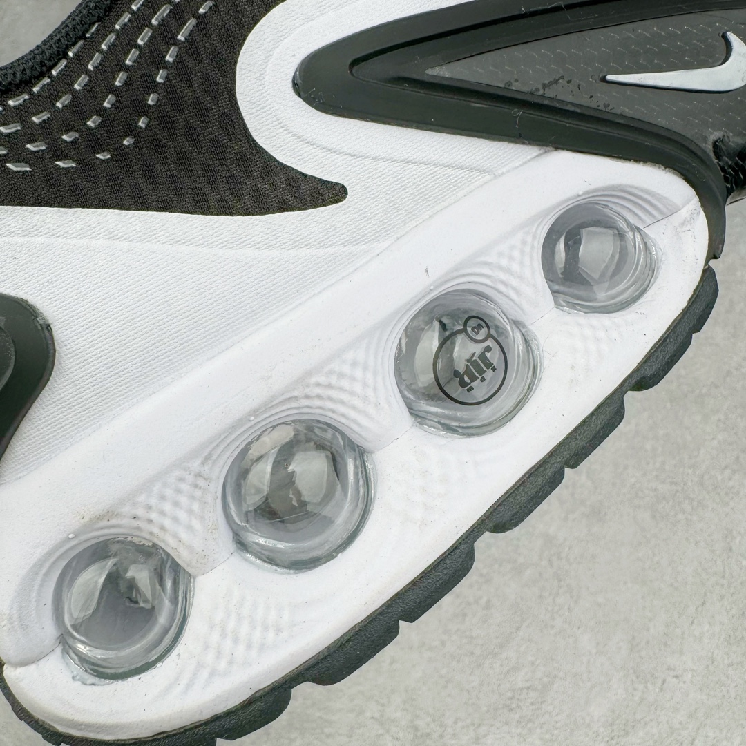 图片[18]-＃Lw纯原 NK Air Max Dn 网布舒适时尚耐磨透气低帮生活气垫休闲鞋 黑白 货号：DV3337-003 鞋面将延续 Air Max 家族的流线型设计 采用纺织布料打造 鞋底则搭载了全新的DynamicAir技术 由双气室和四根管状Nike Air气囊结构组成 鞋身整体以黑色为主色调 搭配橄榄绿色细节点缀 最大的亮点是侧面带有醒目的\\\”Supreme\\\”字样 彰显特殊的联名身份 尺码：36 36.5 37.5 38 38.5 39 40 40.5 41 42 42.5 43 44 44.5 45-选品中心