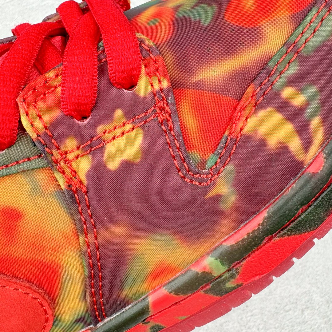 图片[15]-＃S2纯原 The Wizard of Oz x NK SB Dunk Low 联名绿野仙踪红色花卉撕撕乐 FZ1291-600 独家原厂航空铝磨具打磨大底 鞋头坡度极致还原 原盒原配 圈内天花板工艺 原厂冲刀 超高清洁度 全鞋零毛边皮料切割 全套原楦原模倾力打造完美版型 采用原厂百宏鞋带以及原厂百宏织唛舌标 内标可供原厂几率过验 原厂中底布黄色点胶 原厂中底布拉帮走线遵循公司‼️尺码：36 36.5 37.5 38 38.5 39 40 40.5 41 42 42.5 43 44 44.5 45 46 47.5-选品中心