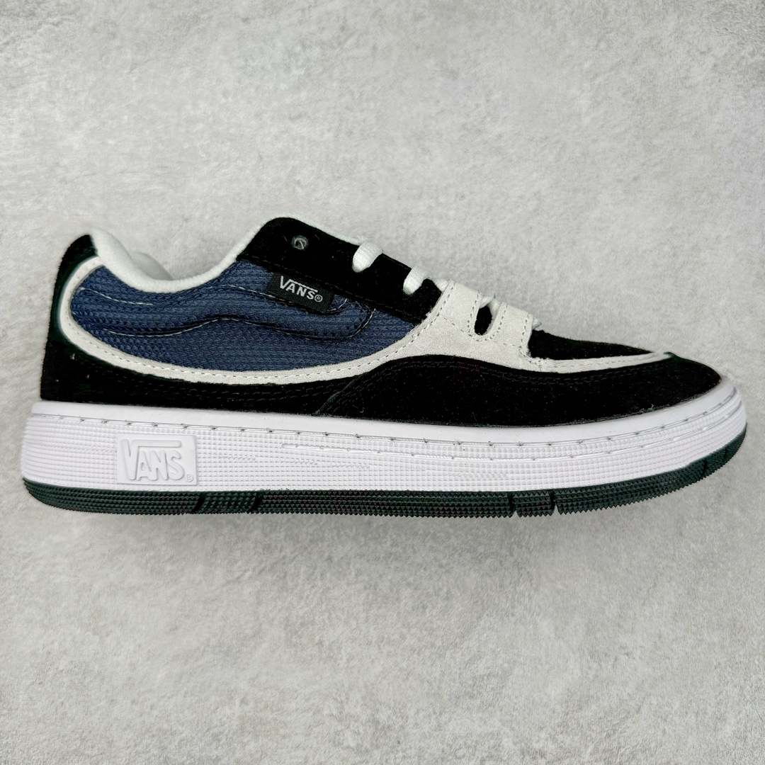 Vans SPEED LS 舒适休闲板鞋 复古鞋型再现 设计出众 经典百搭 黑色货号：VN000CTNBP6 蓝色货号：VN000CTNBX9 尺码：35 36 36.5 37 38 38.5 39 40 40.5 41 42 42.5 43 44-选品中心