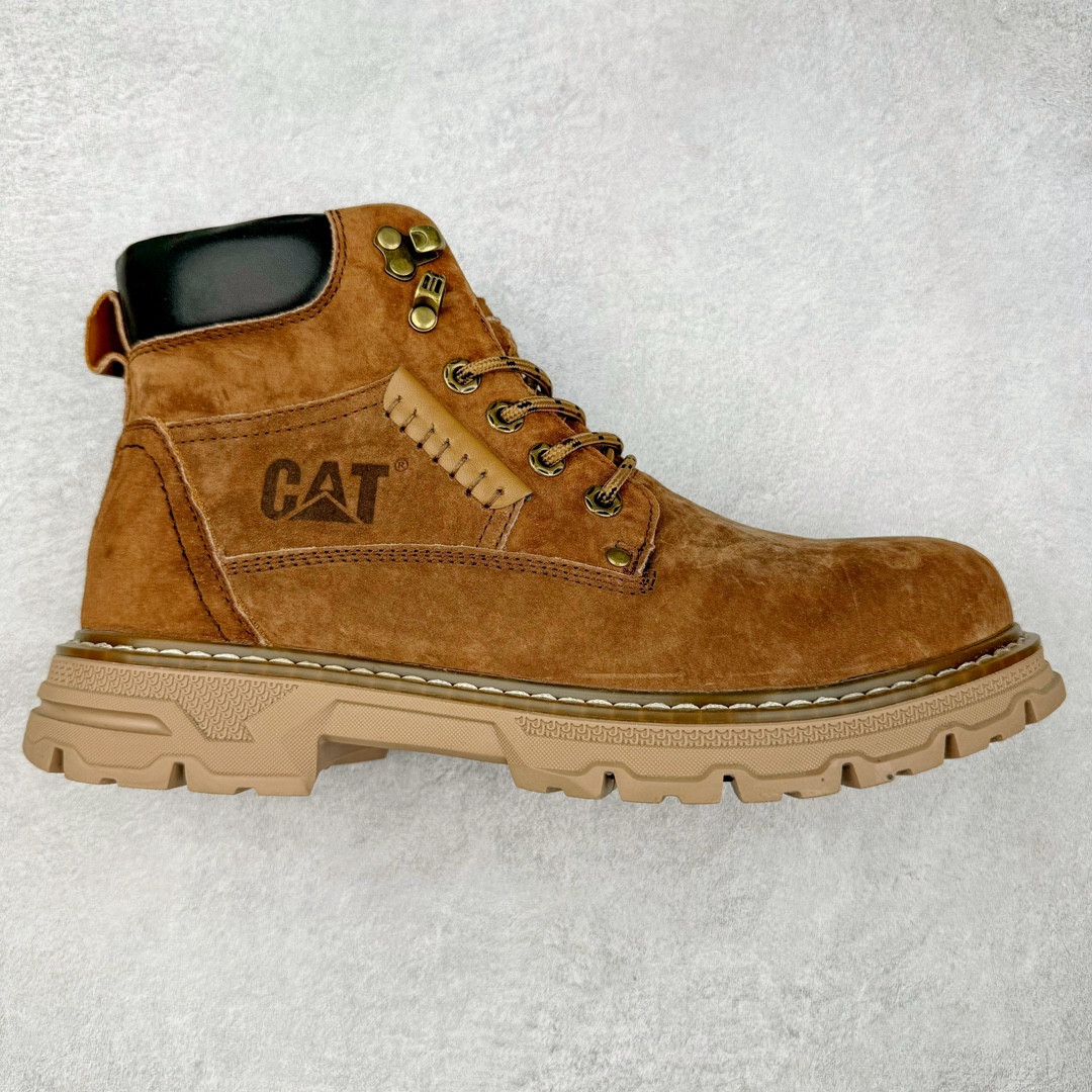 #特价福利 CAT卡特 硬汉推土机品牌经典百搭户外休闲大黄靴系列 广东大厂品质 24ss秋冬新款 常年主打 时尚潮流搭配 面料釆用意大利进口磨砂牛皮 全鞋真牛皮材料 大底到五金都是代工厂原材料制作 好货不杀猪 首单质量严格把控 全套官网统一包装 今年冬季防寒户外专用 日常随意搭配 型男必备 尺码:38 39 40 41 42 43 44 (偏大一码)-选品中心