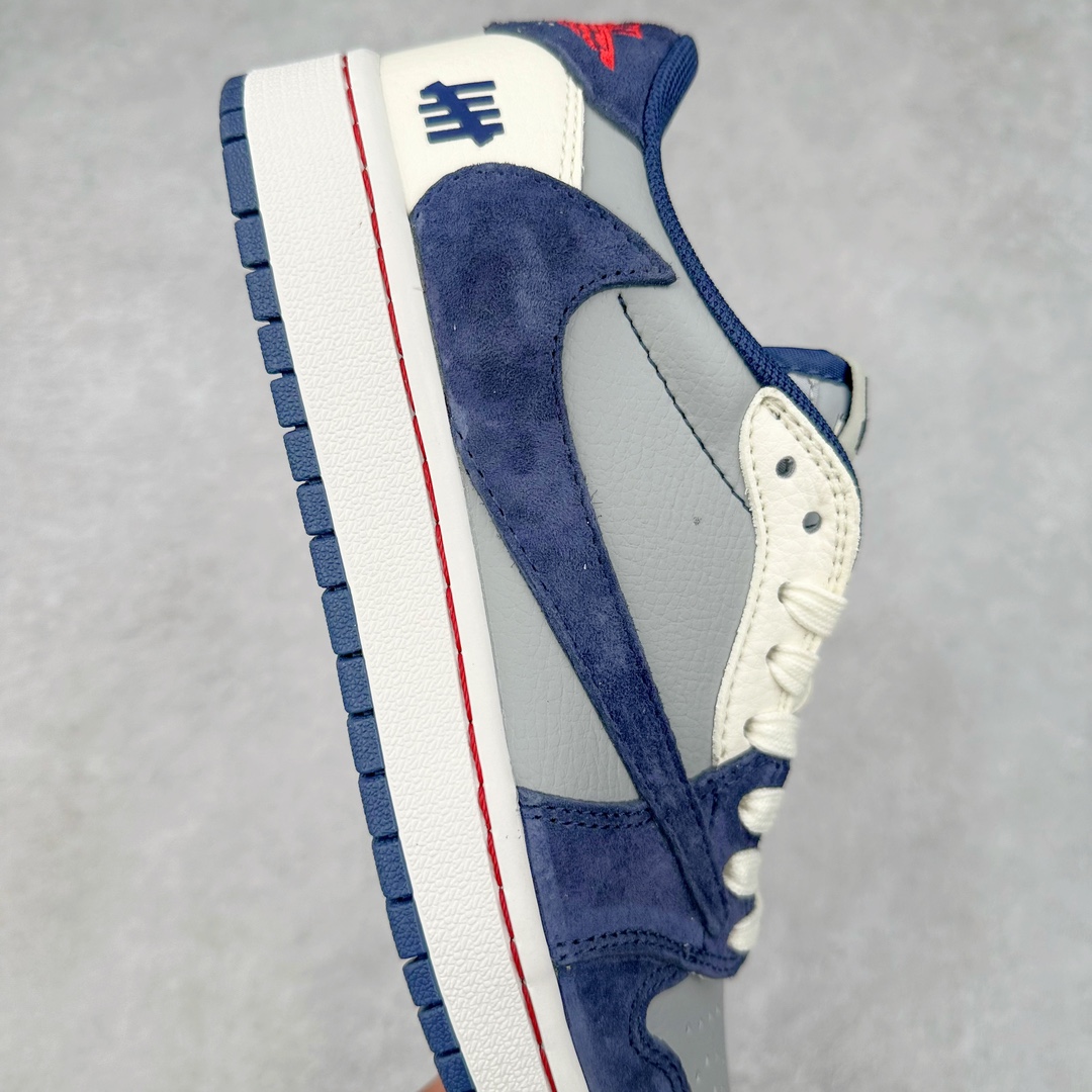 图片[6]-TS x Air Jordan AJ1 Low 倒钩低帮联名定制配色 CF3688-026 原厂内置气垫魔块 A模大底 头层小牛皮 鞋舌AJ原厂专用牛津布+AJ专用反口珍珠布+原厂无杂质高弹内里海棉+特殊封边弹力鞋带 尺码：36 36.5 37.5 38 38.5 39 40 40.5 41 42 42.5 43 44 44.5 45 46 47.5-选品中心