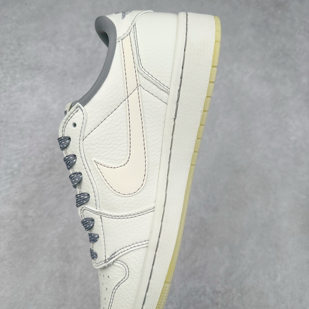 图片[7]-TS x Air Jordan AJ1 Low 倒钩低帮联名定制配色 CH6336-011 原厂内置气垫魔块 A模大底 头层小牛皮 鞋舌AJ原厂专用牛津布+AJ专用反口珍珠布+原厂无杂质高弹内里海棉+特殊封边弹力鞋带 尺码：36 36.5 37.5 38 38.5 39 40 40.5 41 42 42.5 43 44 44.5 45 46 47.5-选品中心